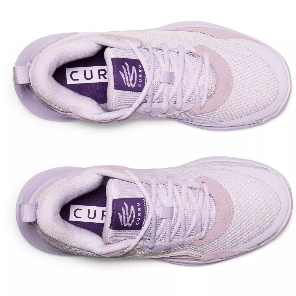 Under Armour Curry "Lavender" Grade School Girls' Basketball Shoe - PURPLE
