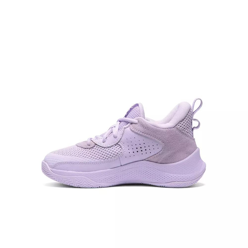 Under Armour Curry 3Z 24 "Lavender" Preschool Girls' Basketball Shoe - PURPLE