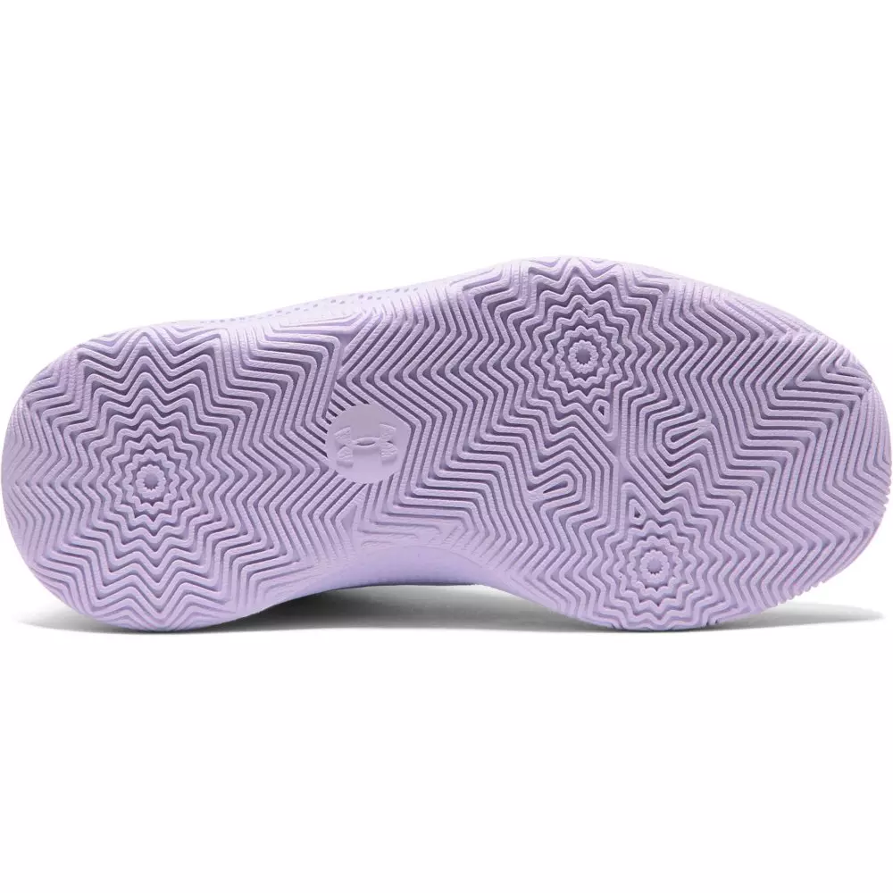 Under Armour Curry 3Z 24 "Lavender" Preschool Girls' Basketball Shoe - PURPLE