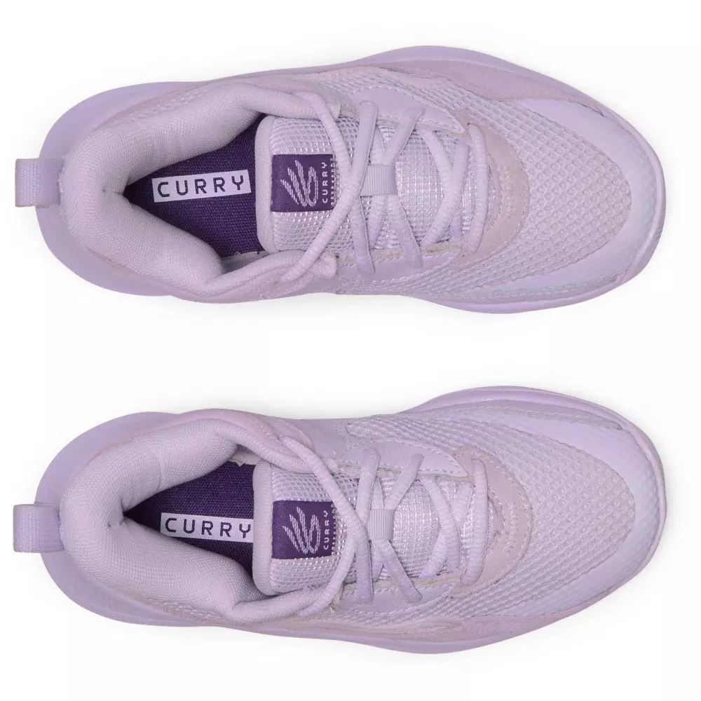 Under Armour Curry 3Z 24 "Lavender" Preschool Girls' Basketball Shoe - PURPLE