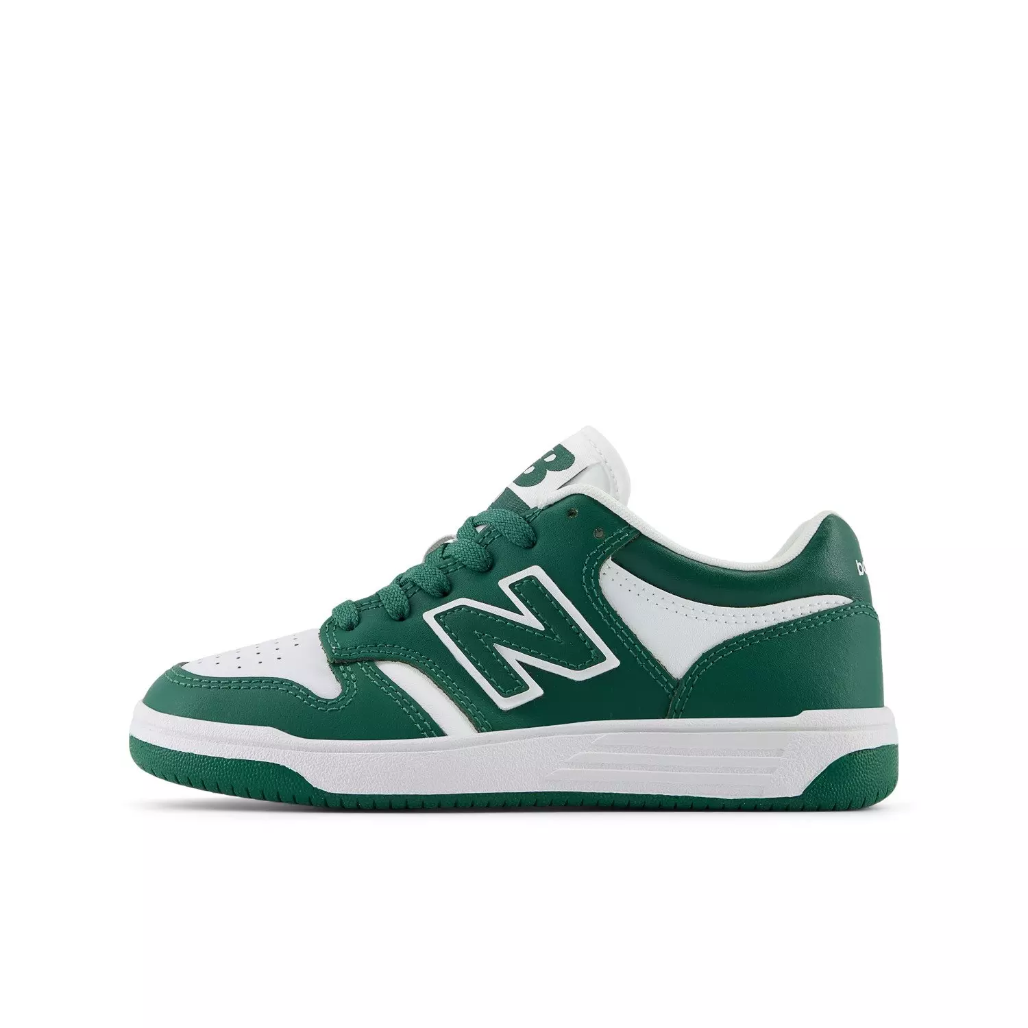 New Balance 480 "Forest Green/White" Preschool Boys' Shoe - GREEN/WHITE