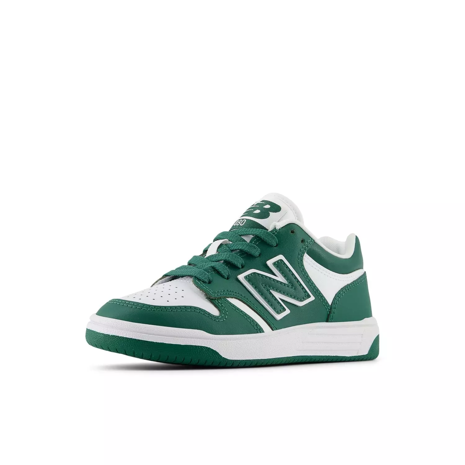New Balance 480 "Forest Green/White" Preschool Boys' Shoe - GREEN/WHITE