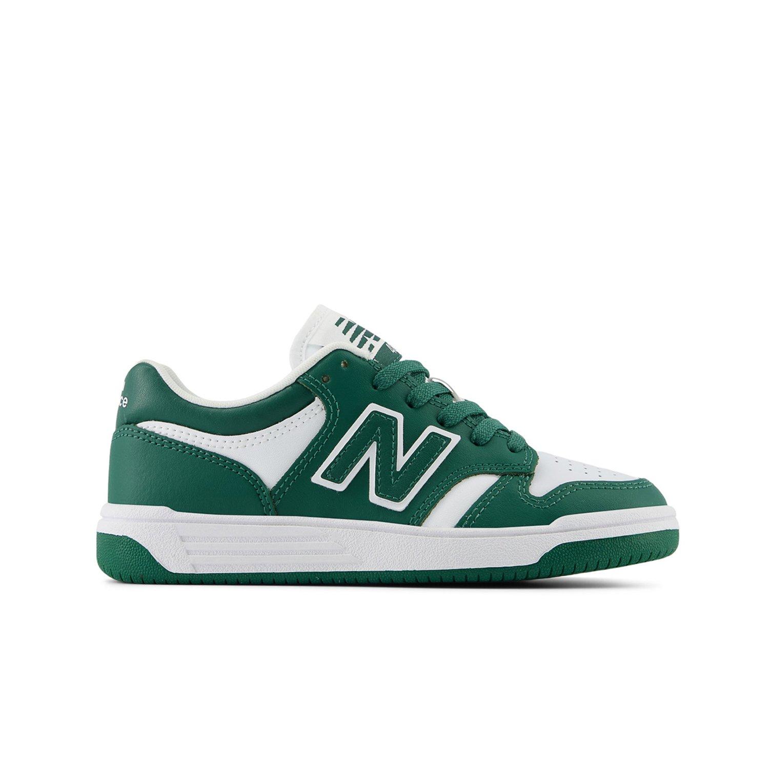 New Balance 480 "Forest Green/White" Preschool Boys' Shoe - GREEN/WHITE