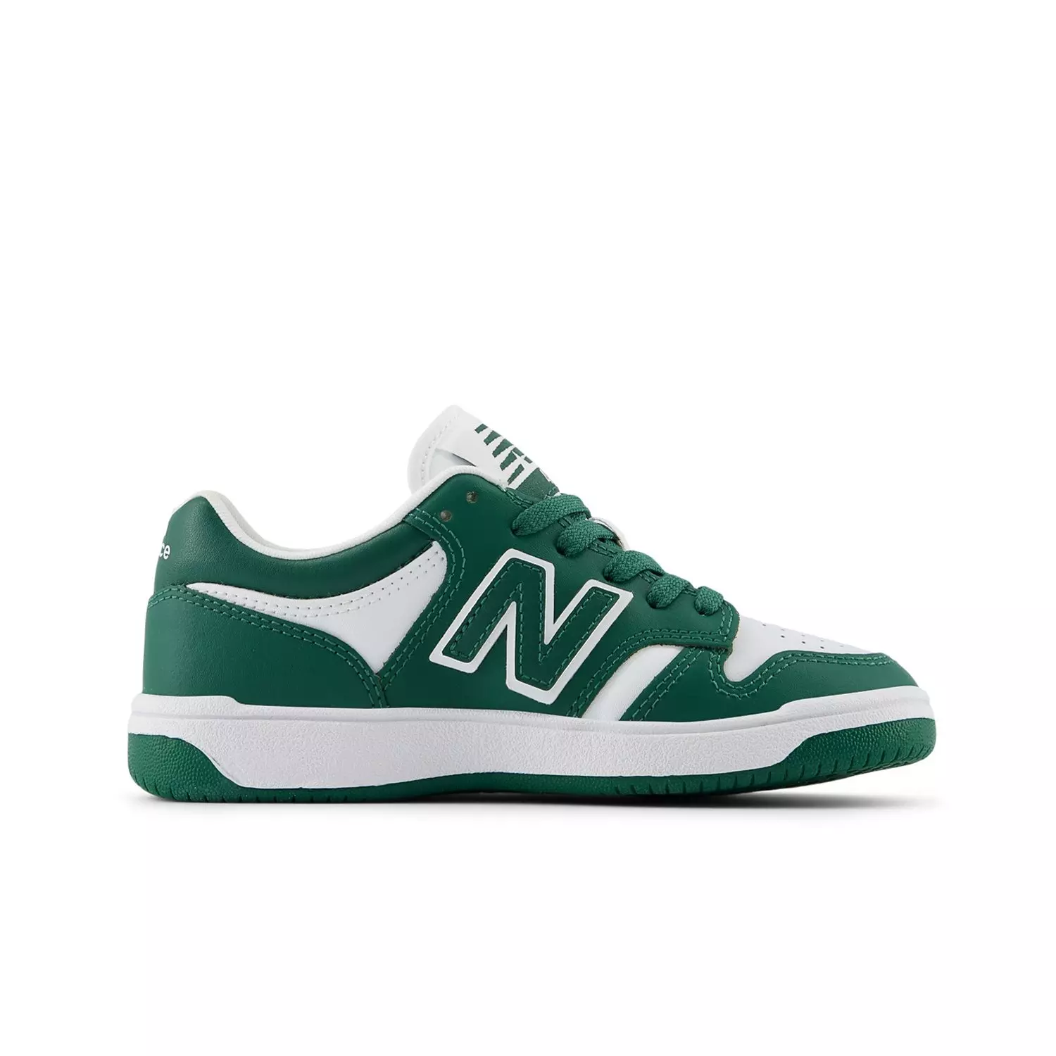 New Balance 480 "Forest Green/White" Preschool Boys' Shoe - GREEN/WHITE
