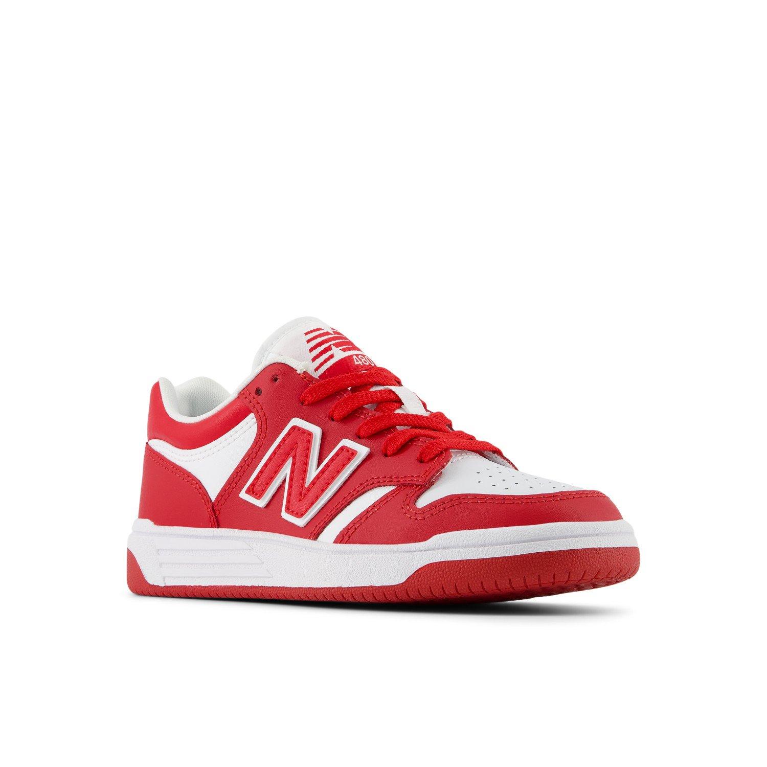 New Balance 480 Preschool Boys' "Team Red/White" Shoe