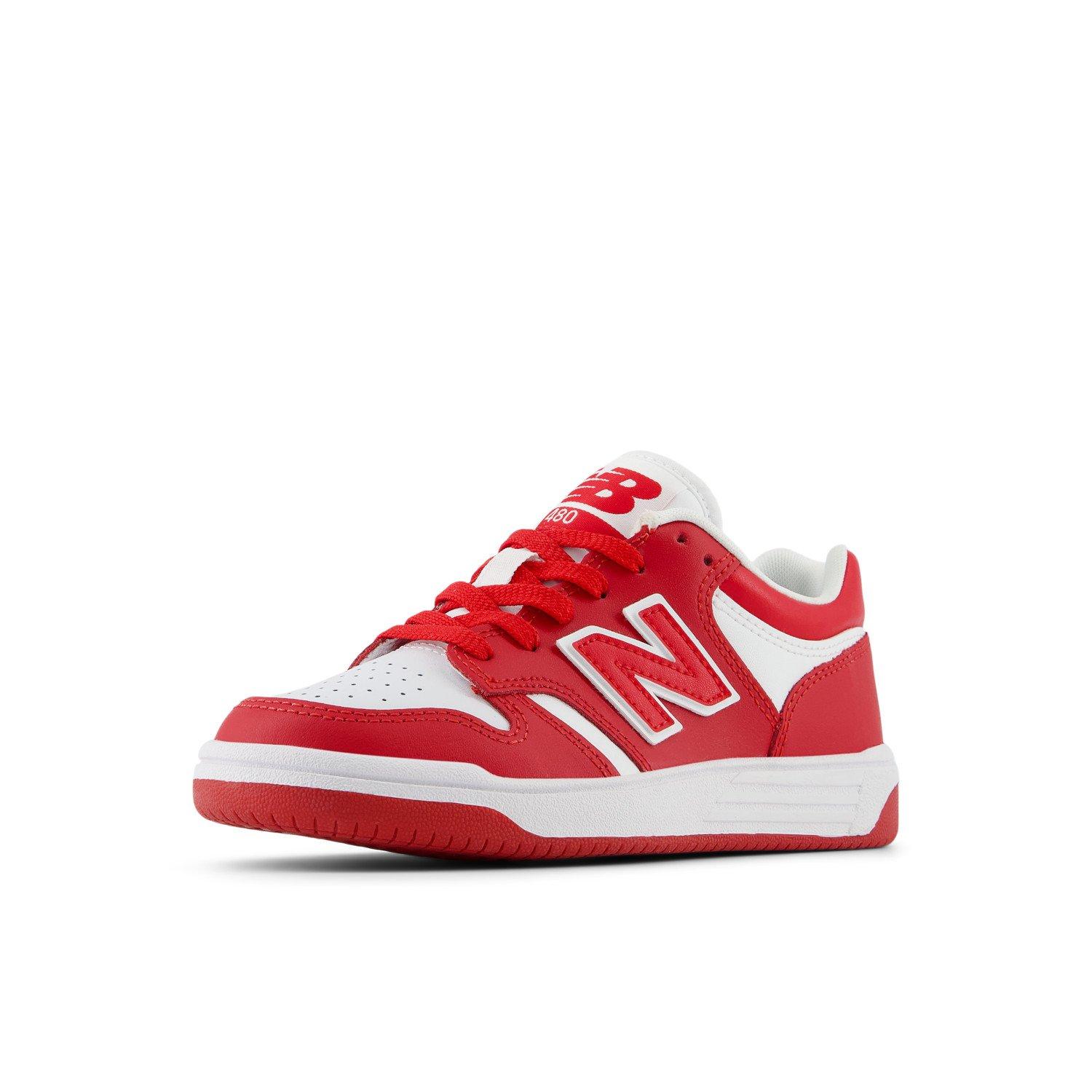 New Balance 480 Preschool Boys' "Team Red/White" Shoe