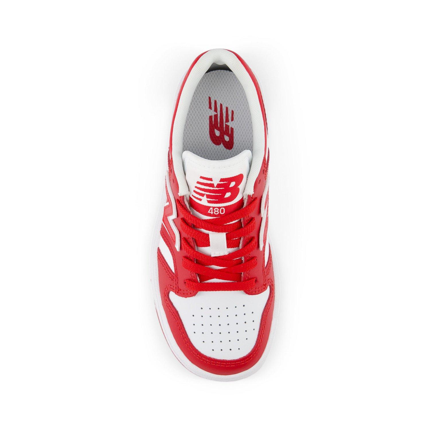 New Balance 480 Preschool Boys' "Team Red/White" Shoe