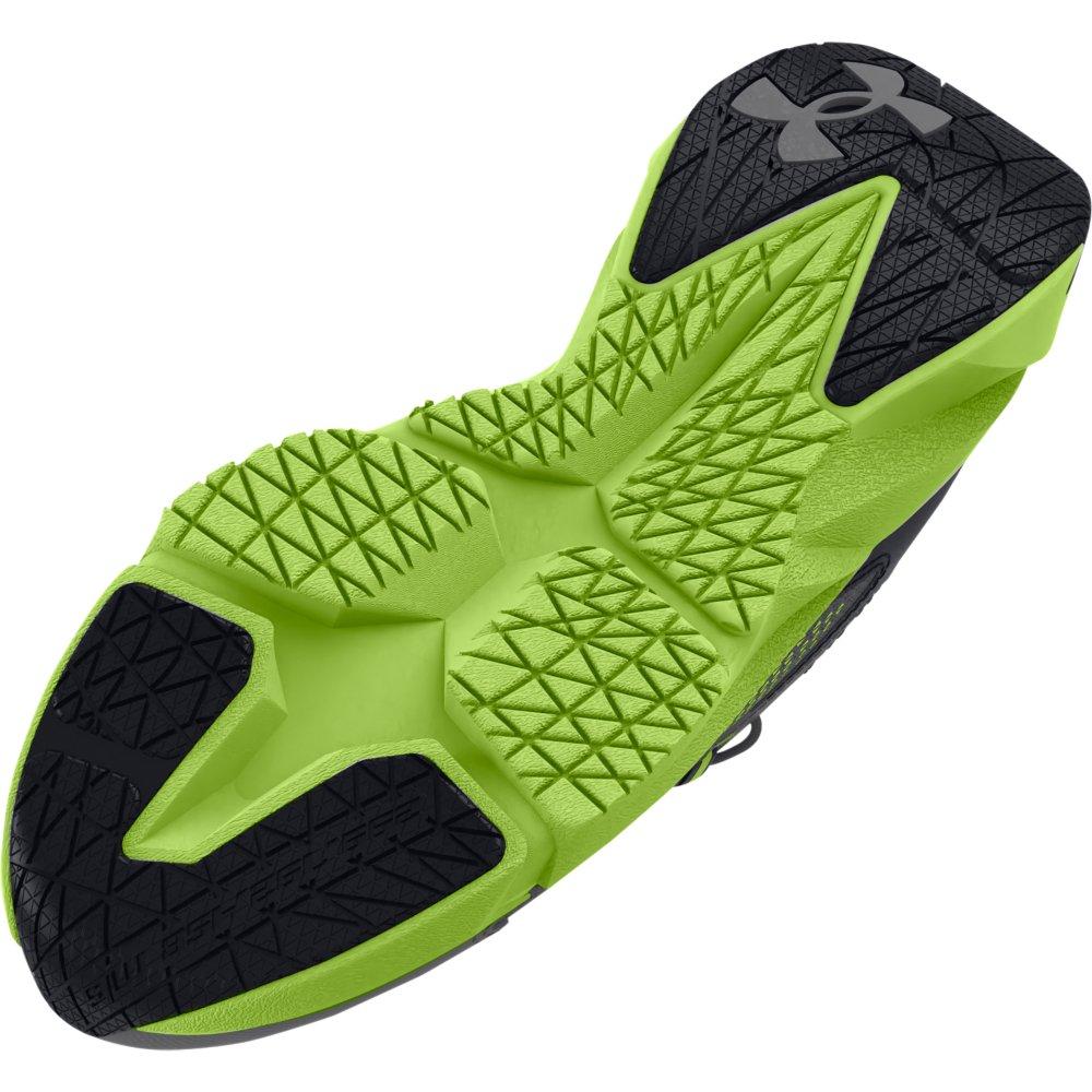 Under Armour Scramjet 6 Preschool Boys' "Grey/Green" Running Shoe