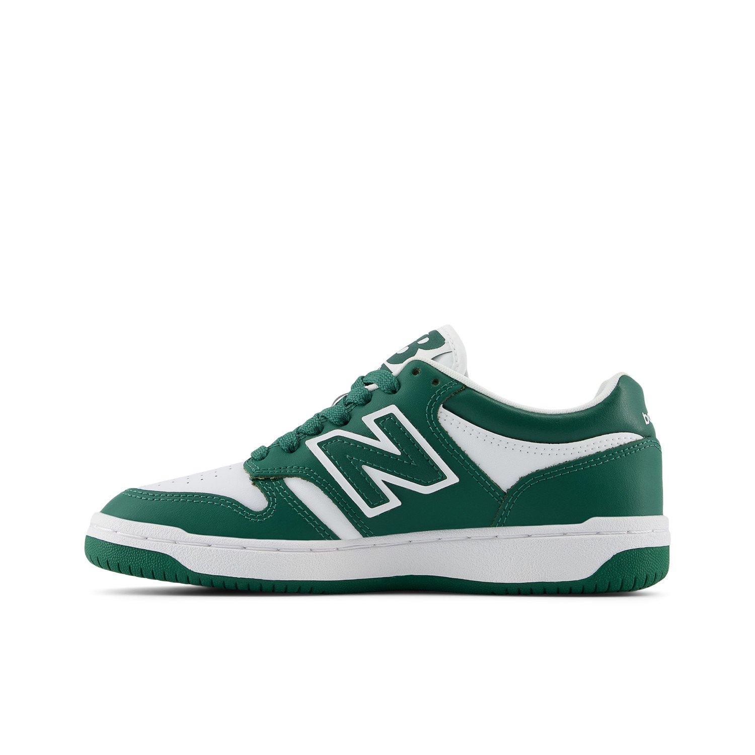 New Balance 480 Grade School Boys' "Forest Green/White" Shoe