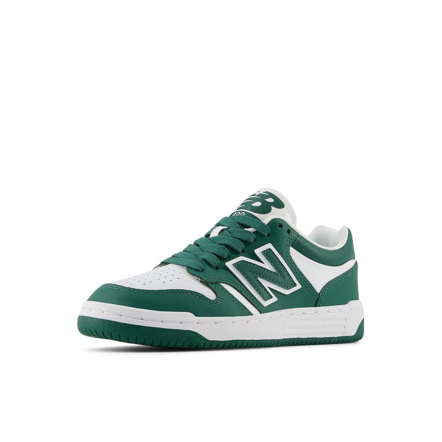 New Balance 480 Grade School Boys' "Forest Green/White" Shoe