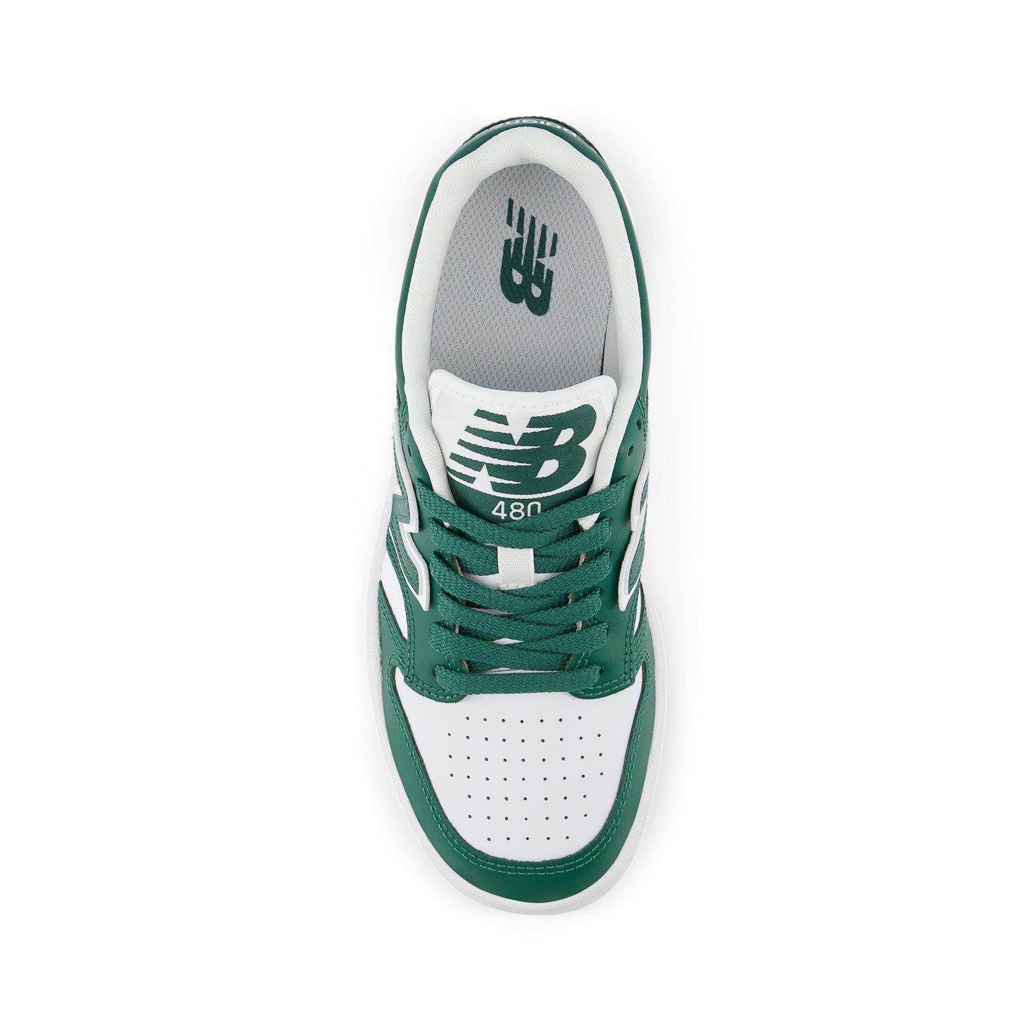 New Balance 480 Grade School Boys' "Forest Green/White" Shoe