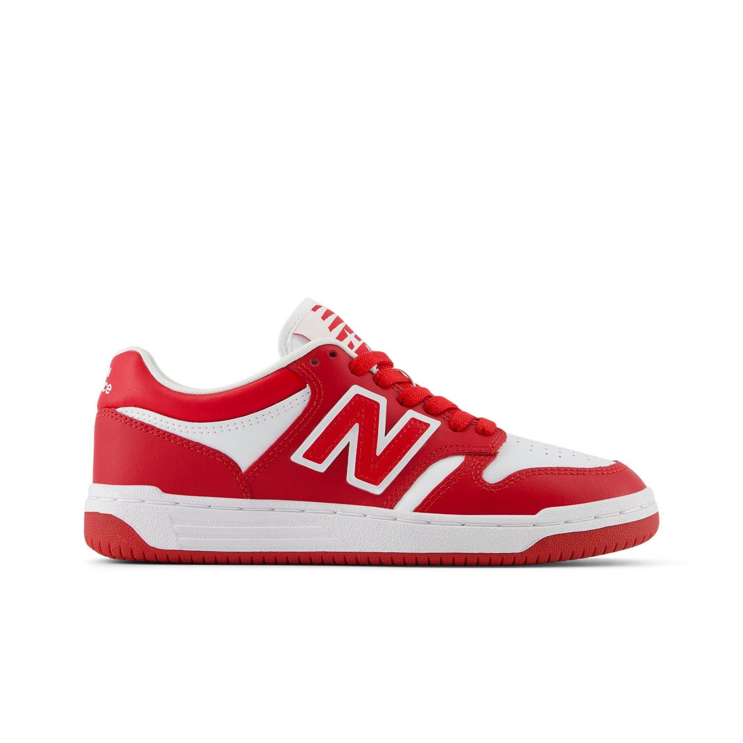 New Balance 480 Grade School Boys' "Team Red/White" Shoe