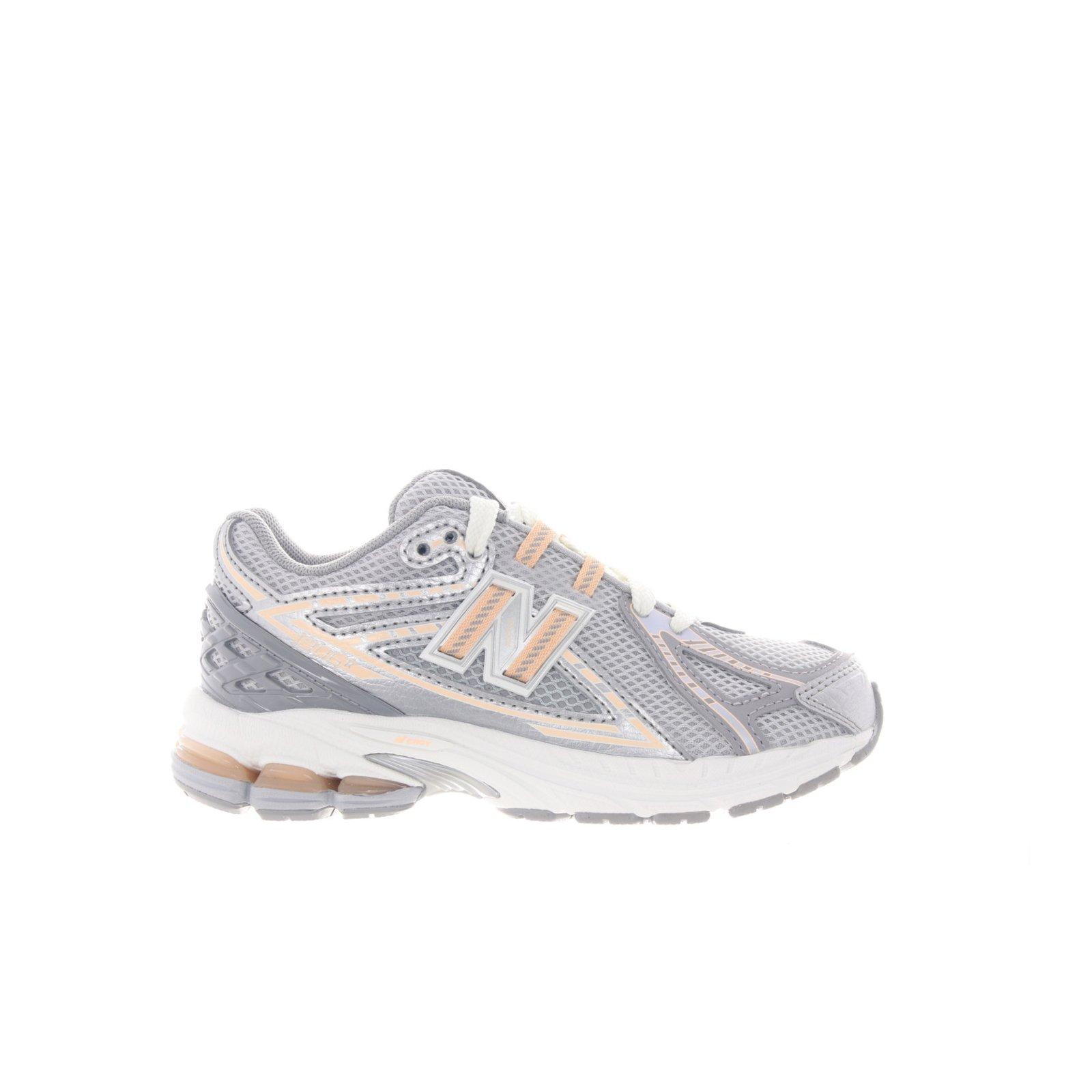 New Balance 1906 "Rain/Peach" Preschool Girls' Shoe - GREY/ORANGE