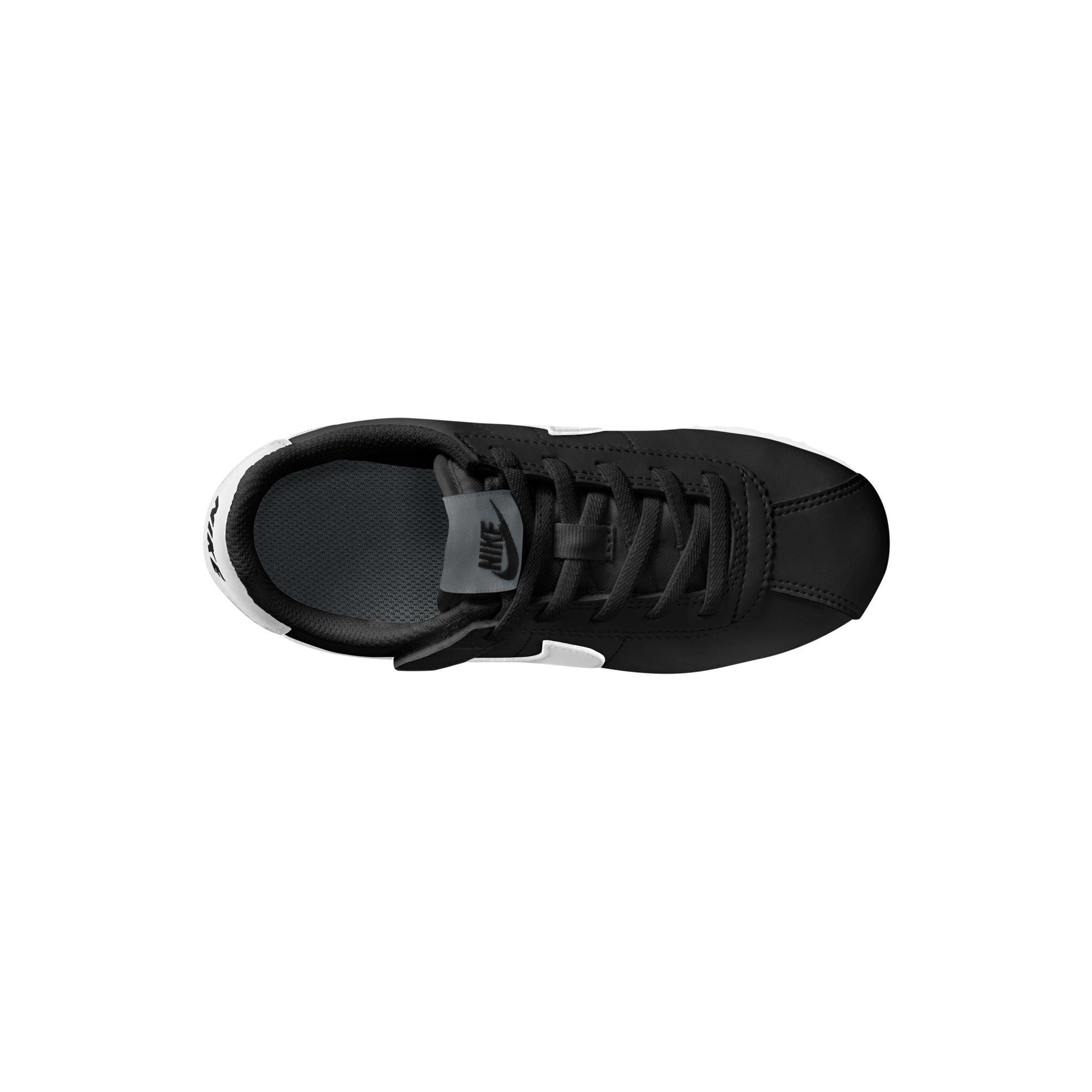 Nike Cortez EasyOn Preschool Boys' Black/White/Cool Grey Shoe