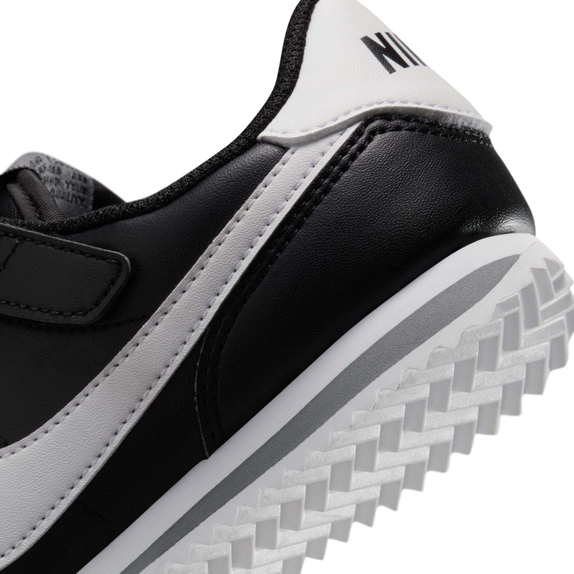 Nike Cortez EasyOn Preschool Boys' Black/White/Cool Grey Shoe