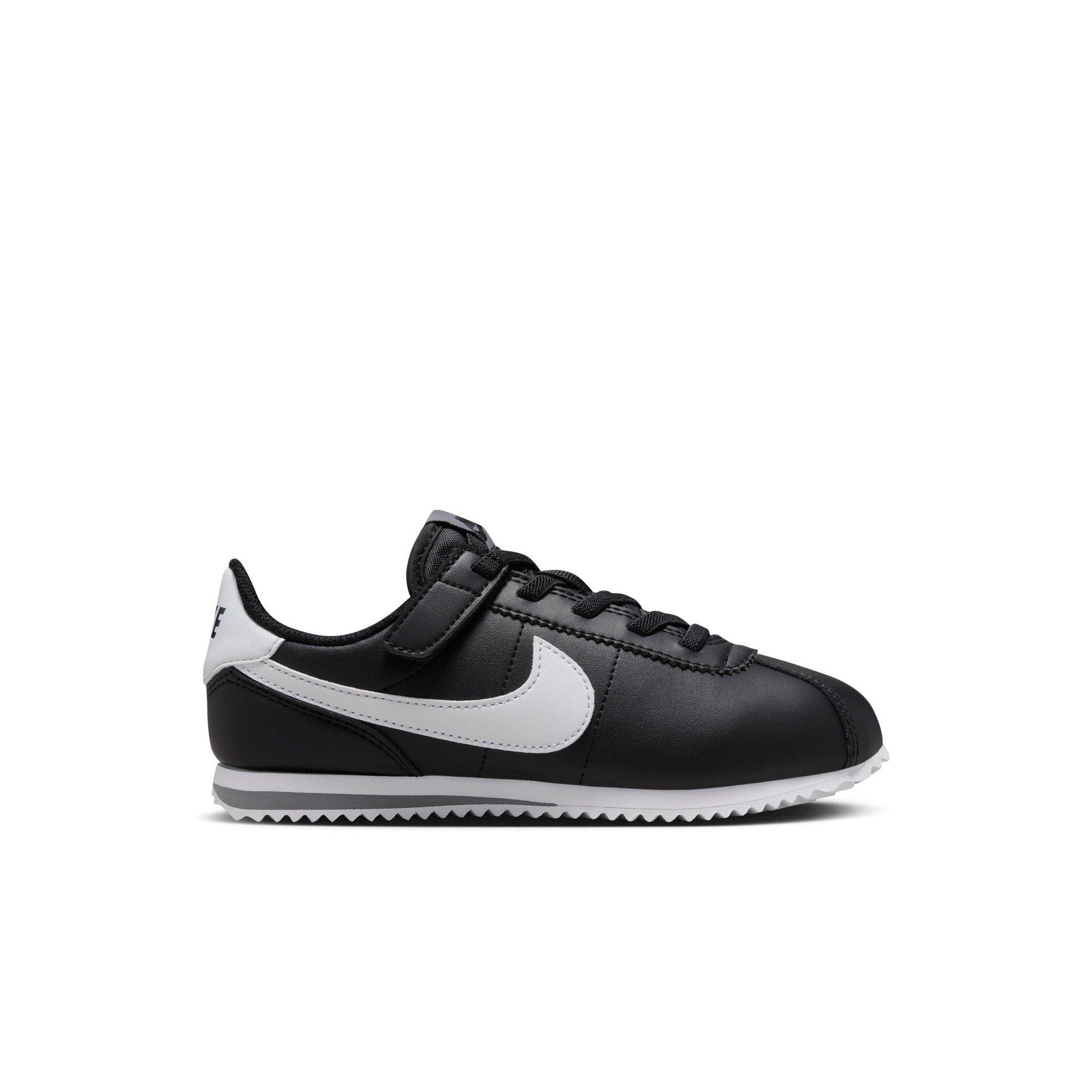 Nike Cortez EasyOn Preschool Boys' Black/White/Cool Grey Shoe