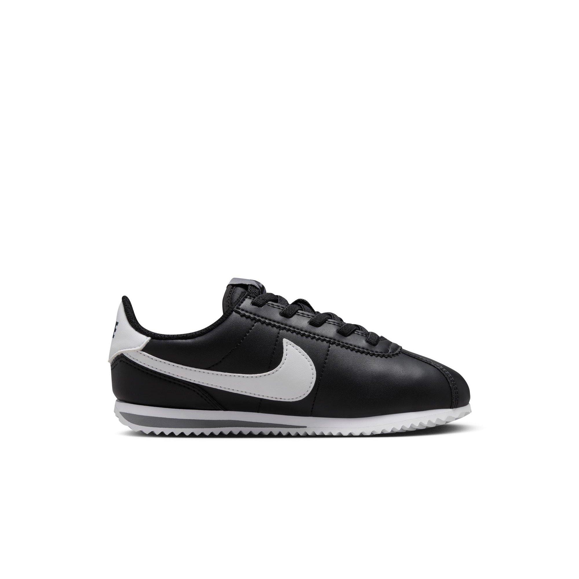 Nike Cortez EasyOn Preschool Boys' Black/White/Cool Grey Shoe