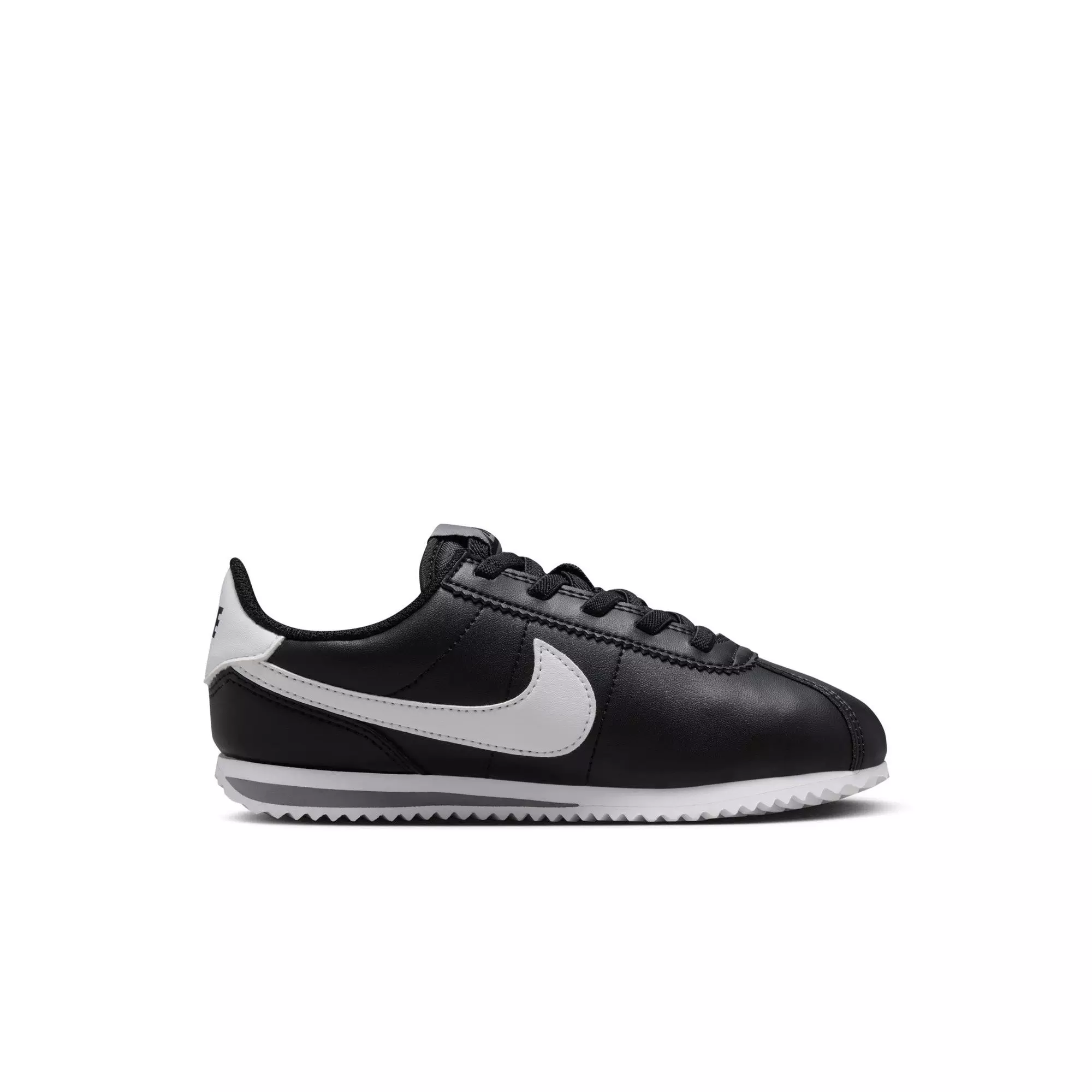 Nike Cortez EasyOn "Black/White/Cool Grey" Preschool Boys' Shoe - BLACK/WHITE