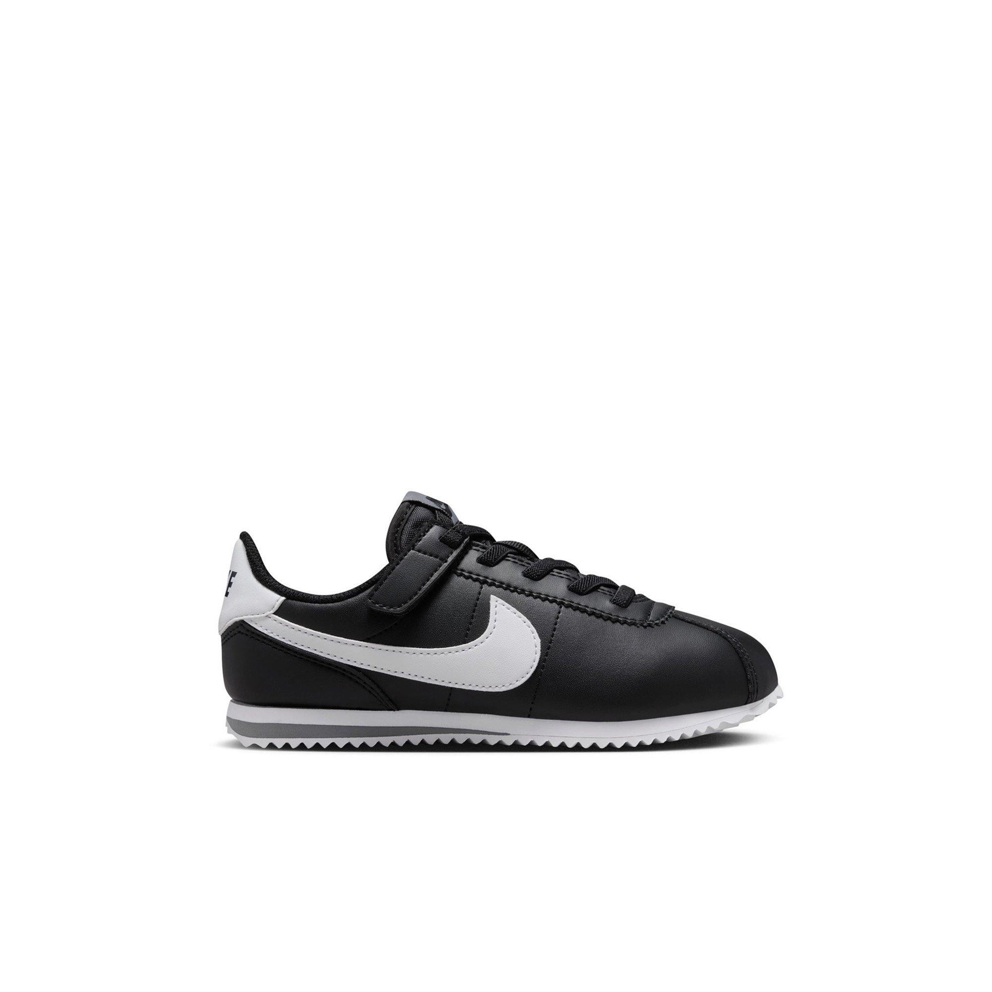 Nike Cortez EasyOn "Black/White/Cool Grey" Toddler Boys' Shoe - BLACK/WHITE