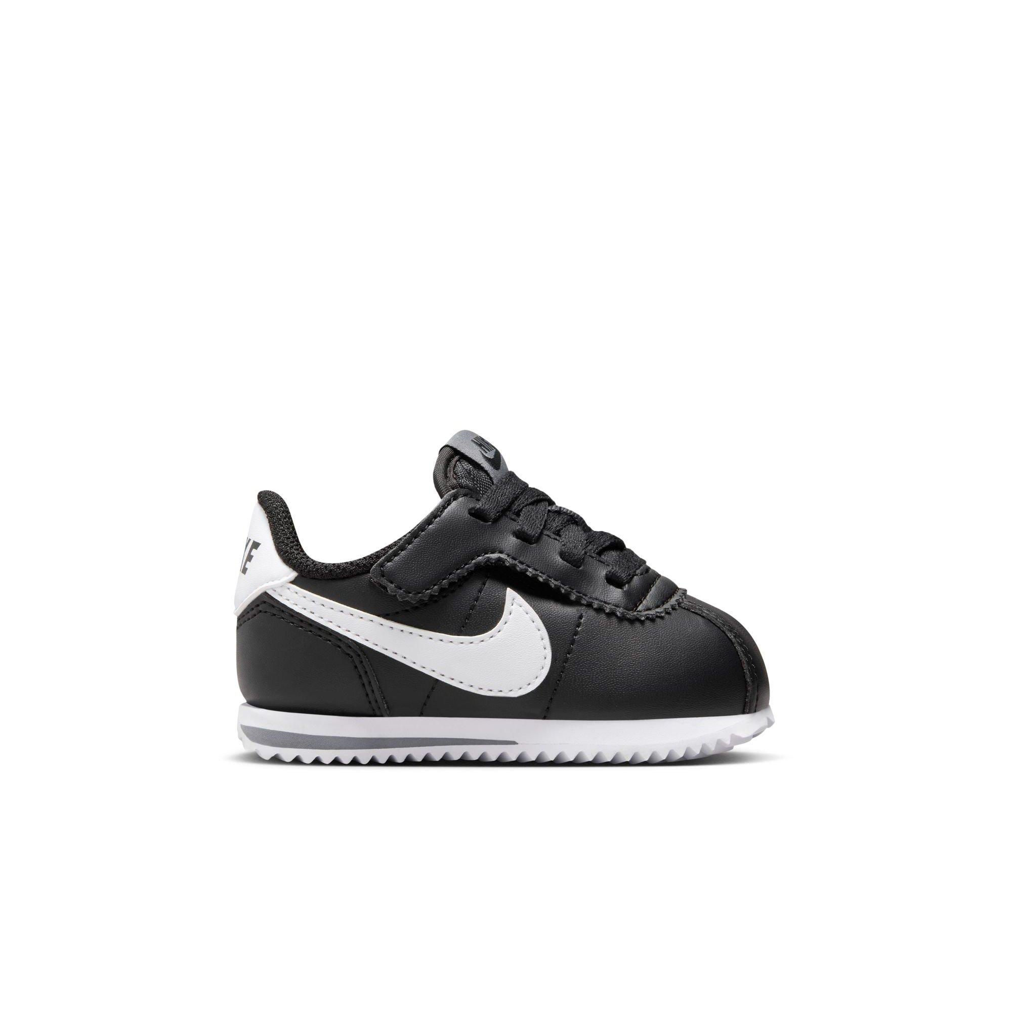 Nike Cortez EasyOn Toddler Boys' Black/White/Cool Grey Shoe