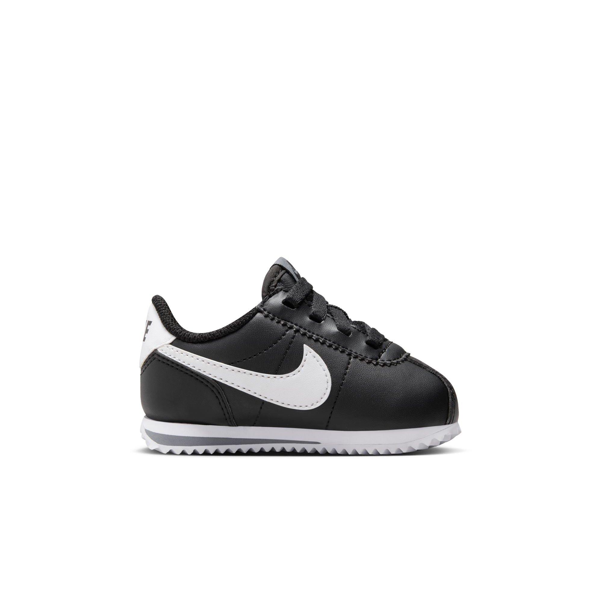 Nike Cortez EasyOn Toddler Boys' Black/White/Cool Grey Shoe