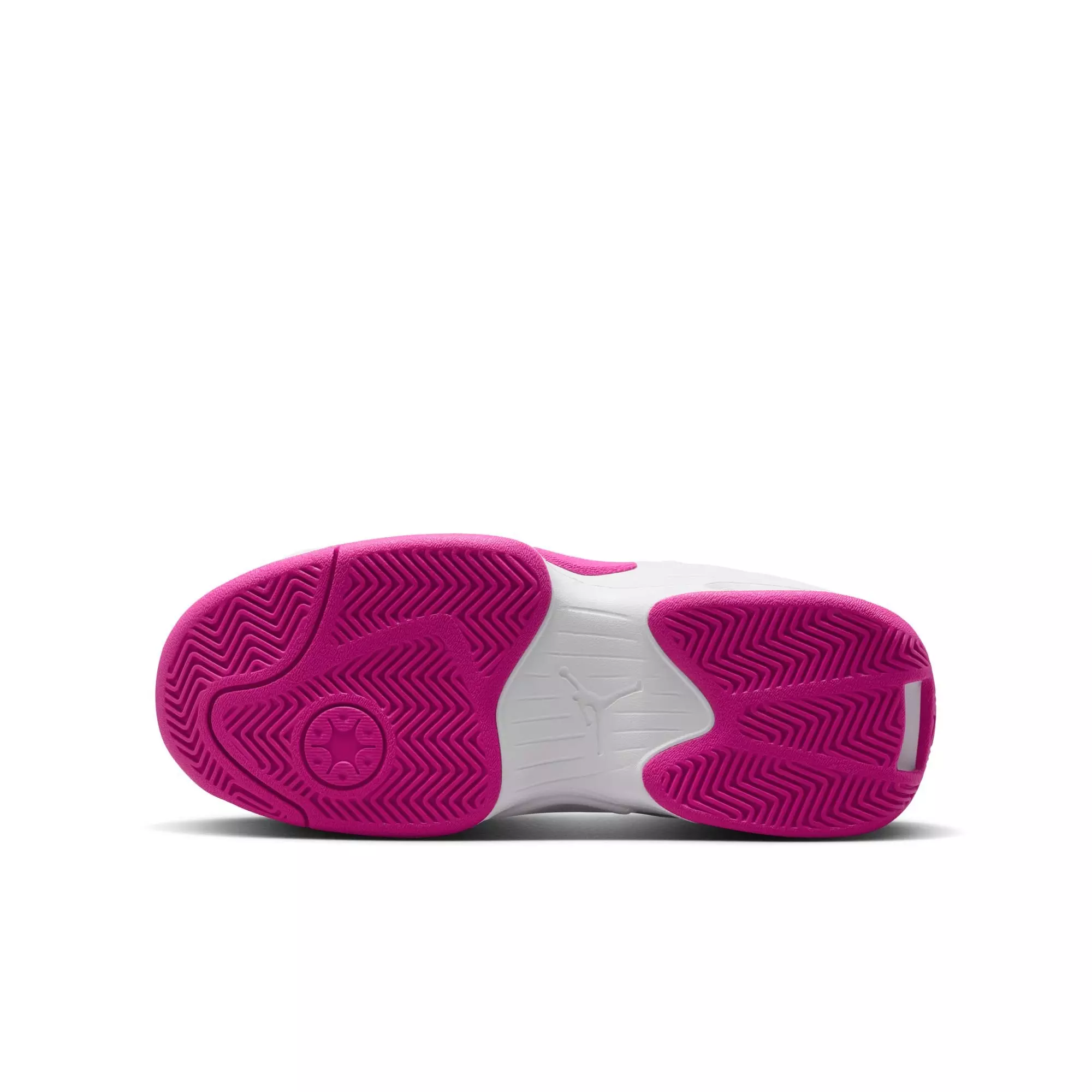 Jordan Max Aura 6 "White/Fire Pink" Grade School Girls' Shoe - WHITE/PINK