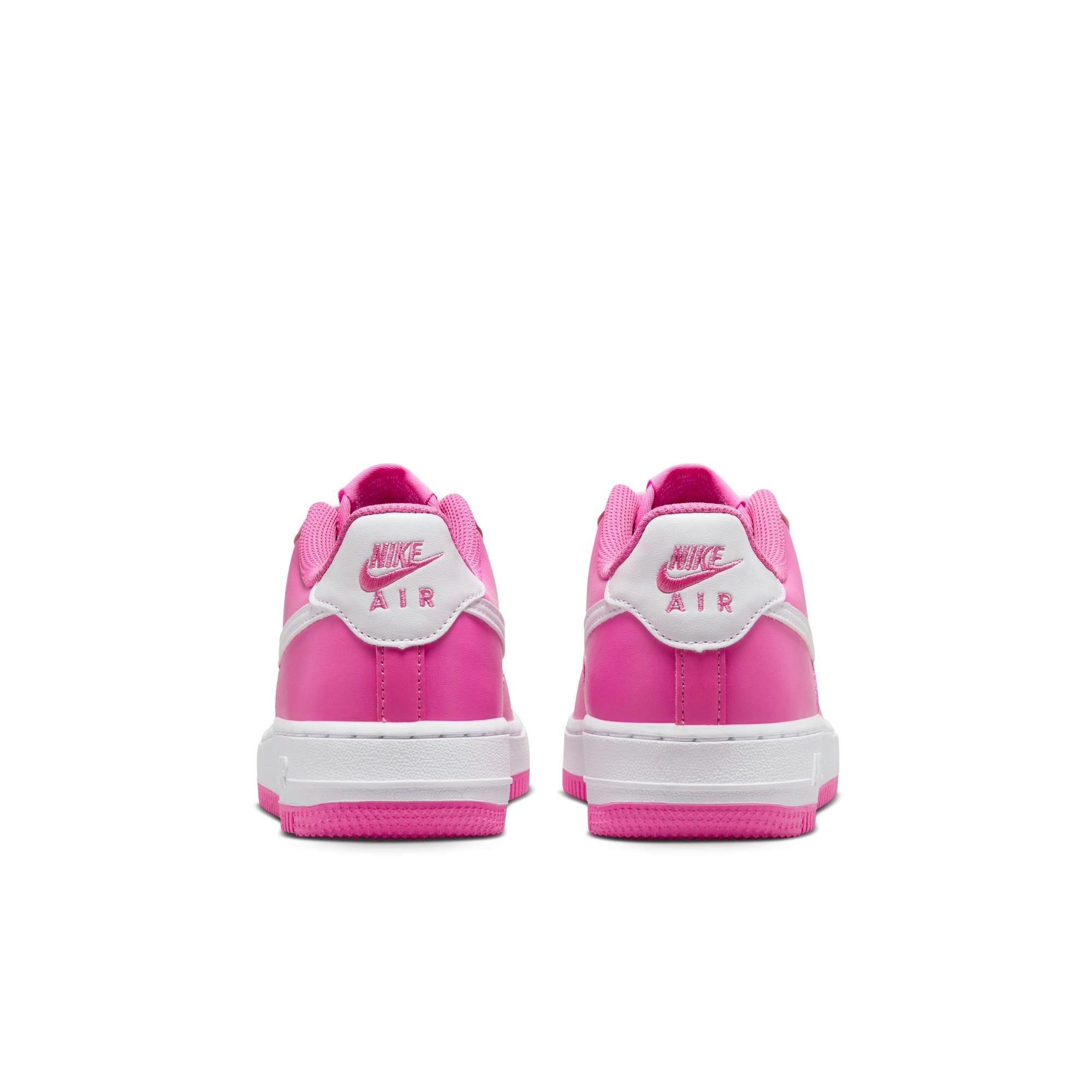 Nike Air Force 1 Grade School Girls' Playful Pink/White Shoe