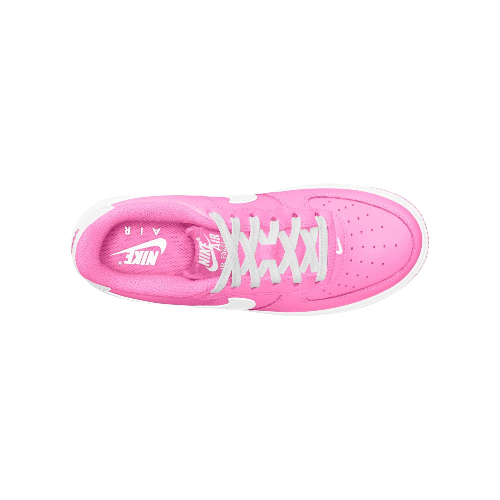 Nike Air Force 1 Grade School Girls' Playful Pink/White Shoe