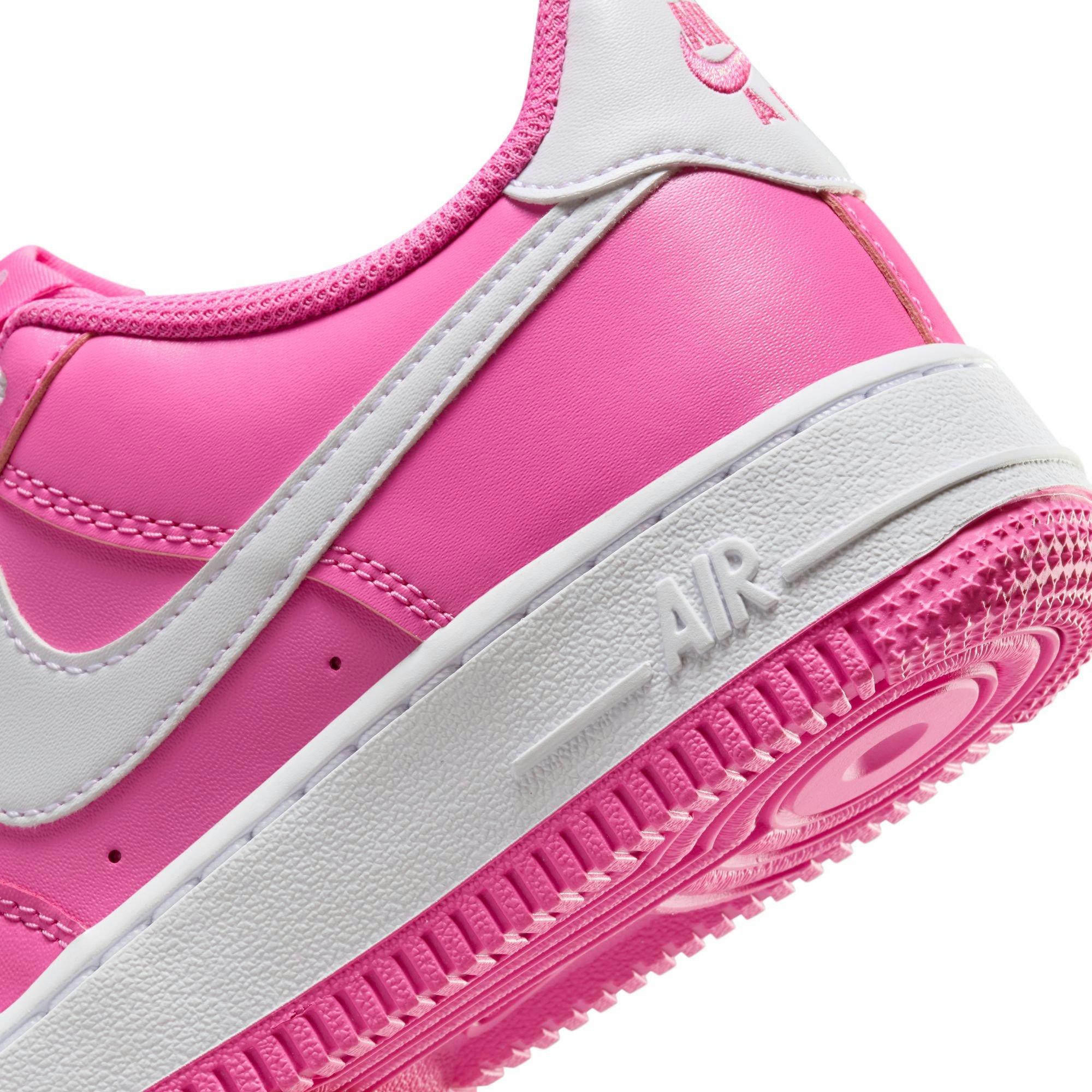 Nike Air Force 1 Grade School Girls' Playful Pink/White Shoe