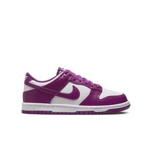Nike Dunk Low "White/Viotech" Grade School Girls' Shoe