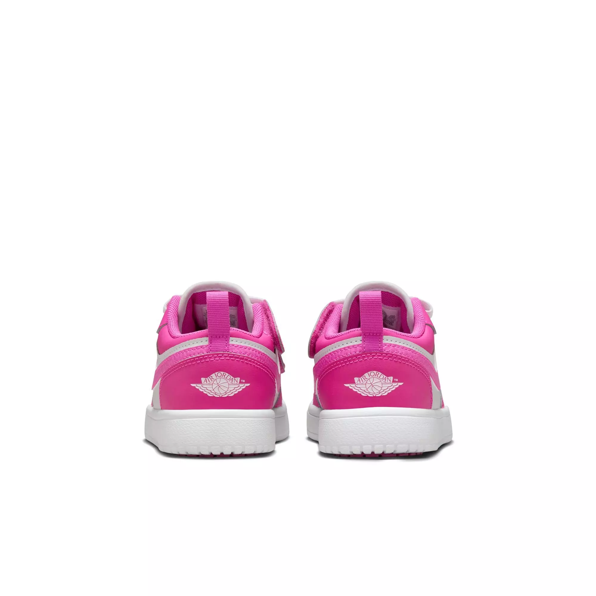 Jordan 1 Low Alt "Fire Pink/Iris Whisper/White" Preschool Girls' Shoe - PINK/WHITE