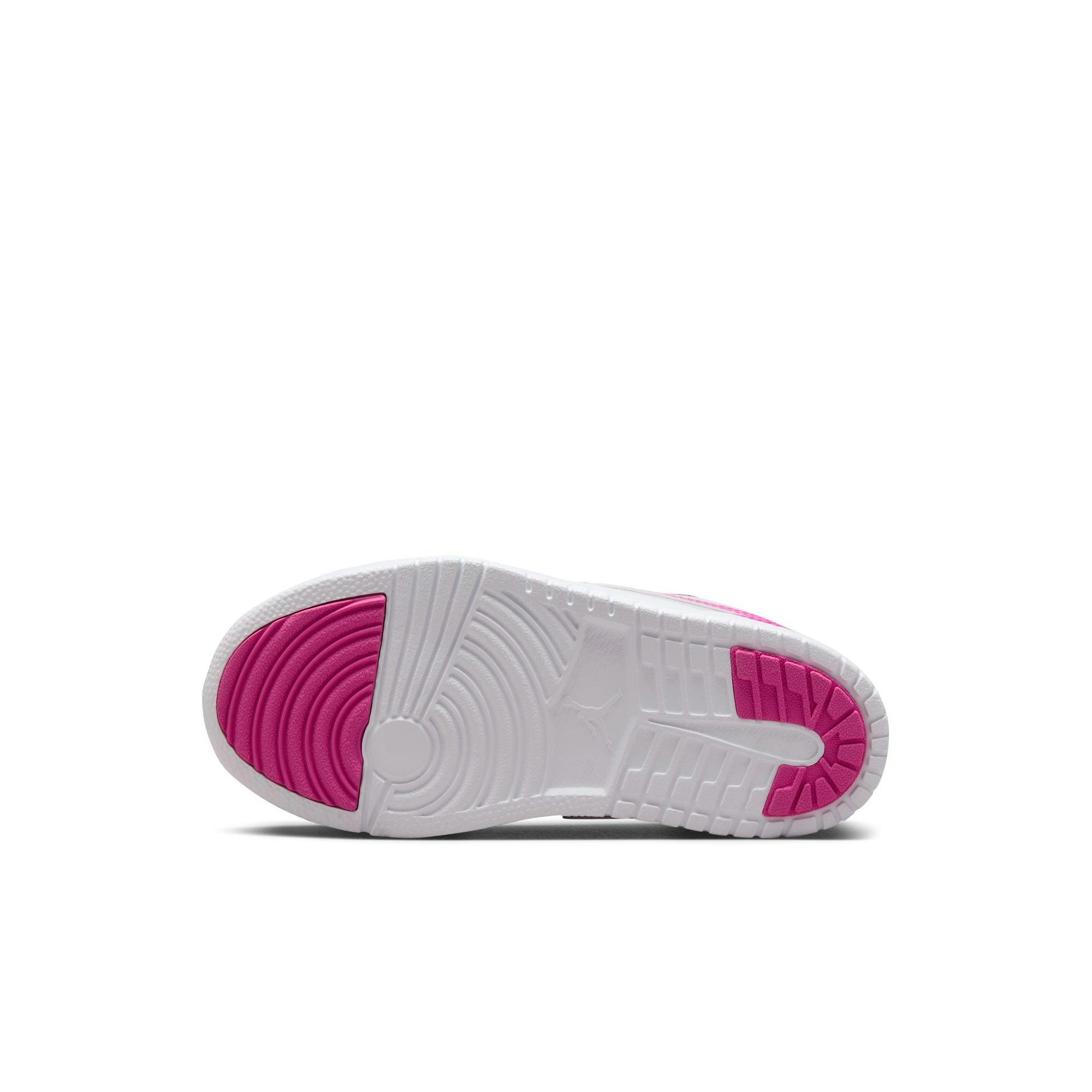 Jordan 1 Low Alt Preschool Girls' "Fire Pink/Iris Whisper/White" Shoe