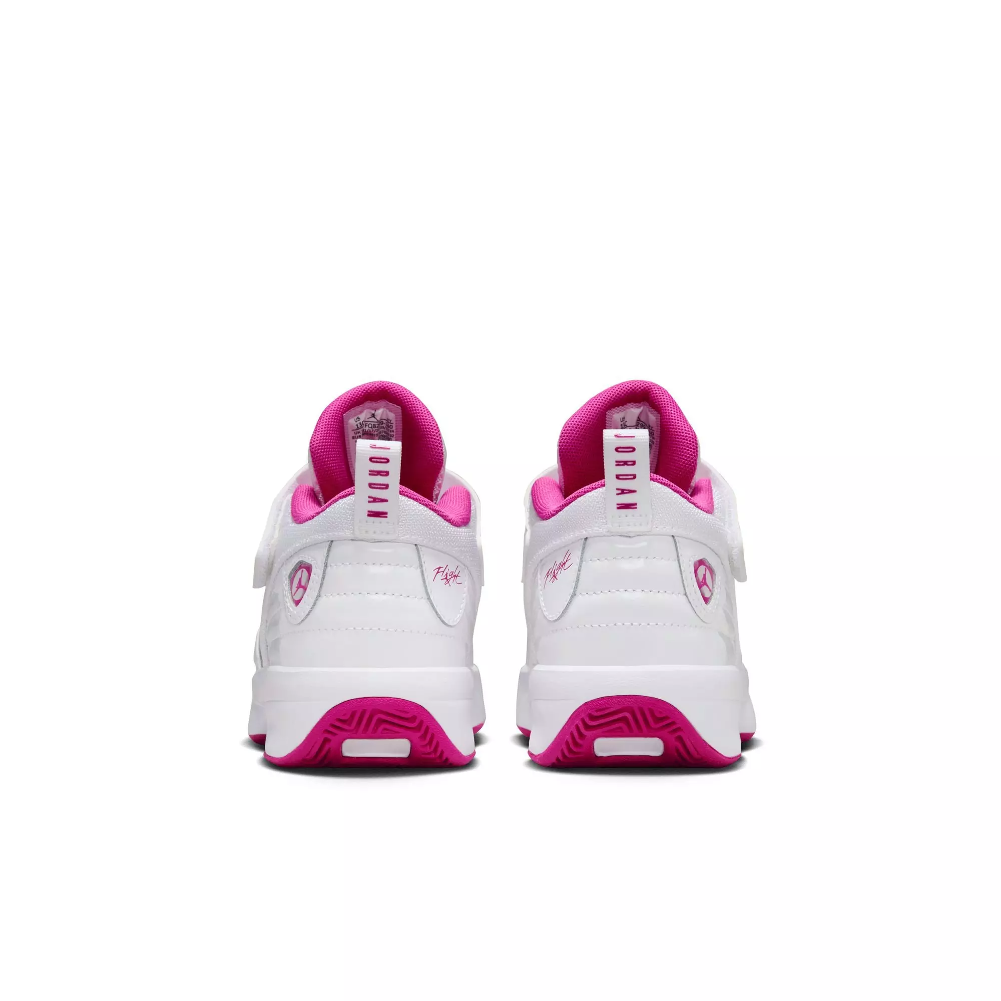 Jordan Max Aura 6 "White/Fire Pink" Preschool Girls' Shoe - WHITE/PINK
