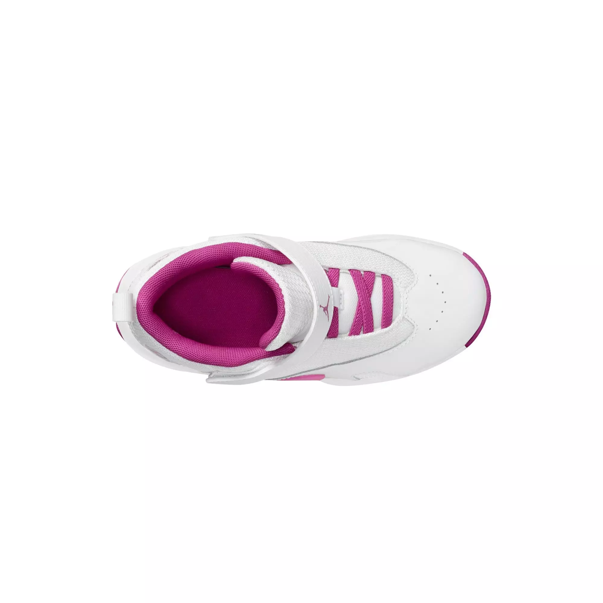 Jordan Max Aura 6 "White/Fire Pink" Preschool Girls' Shoe - WHITE/PINK