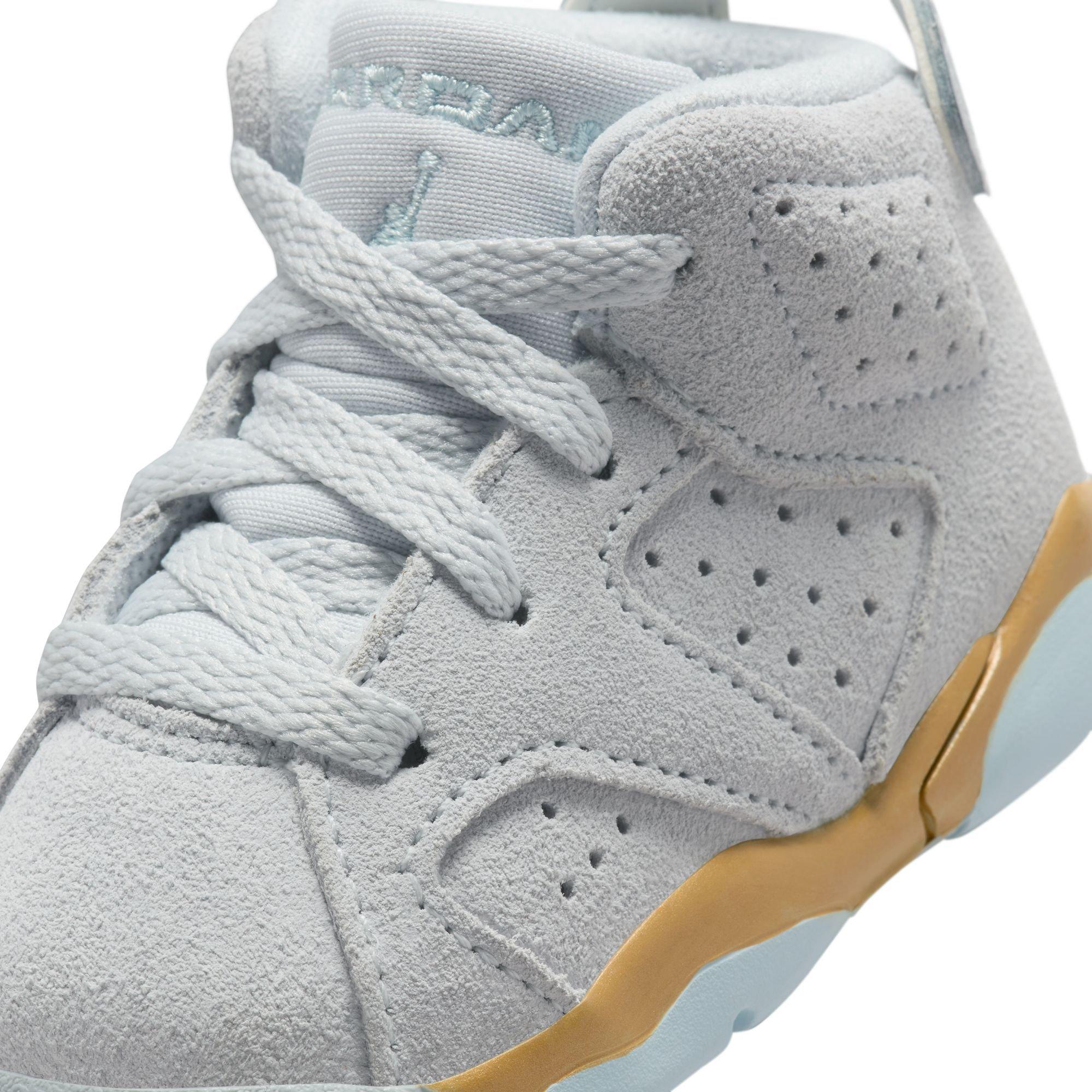 Jordan 6 Retro Toddler Girls' "Pearl" Shoe