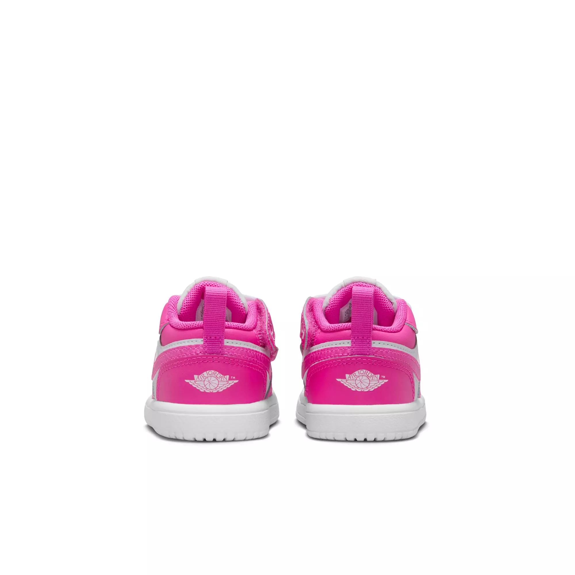 Jordan 1 Low Alt "Fire Pink/Iris Whisper/White" Toddler Girls' Shoe - PINK/WHITE