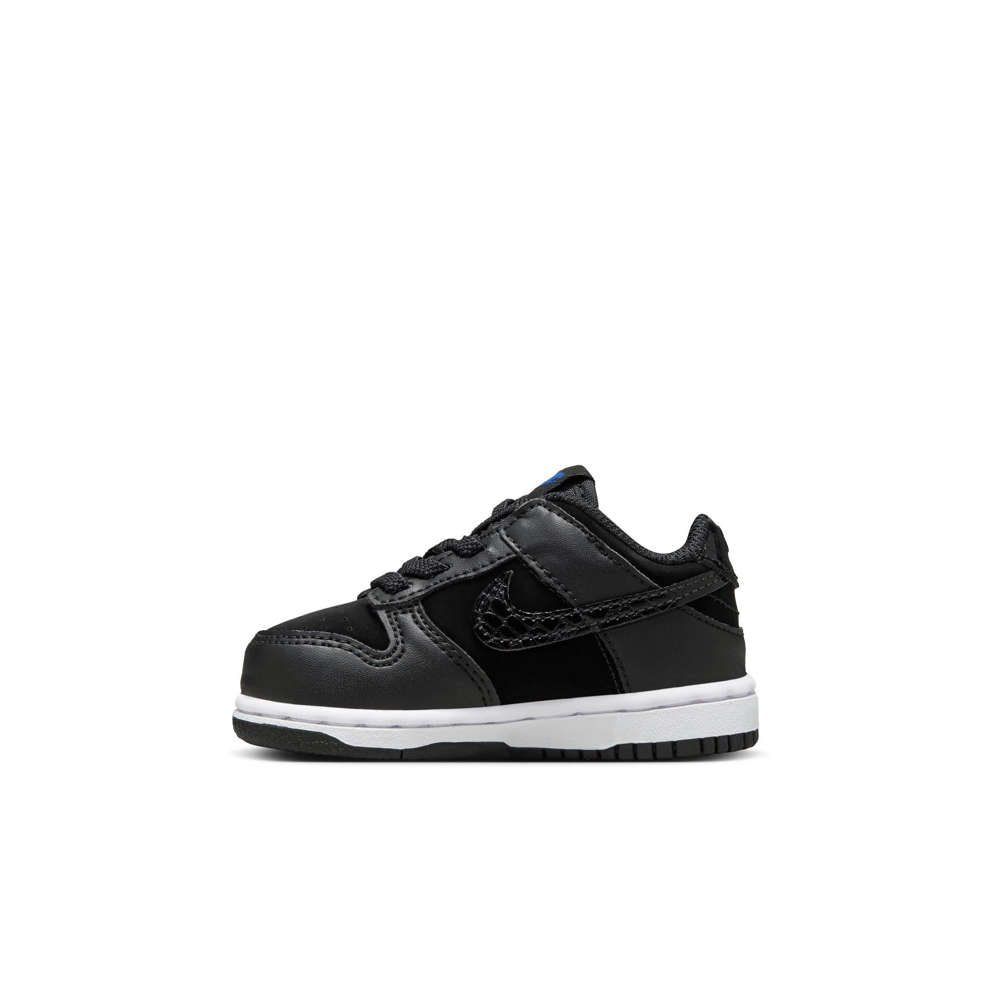 Nike Dunk Low Toddler Kids' "Black/White/Game Royal" Shoe