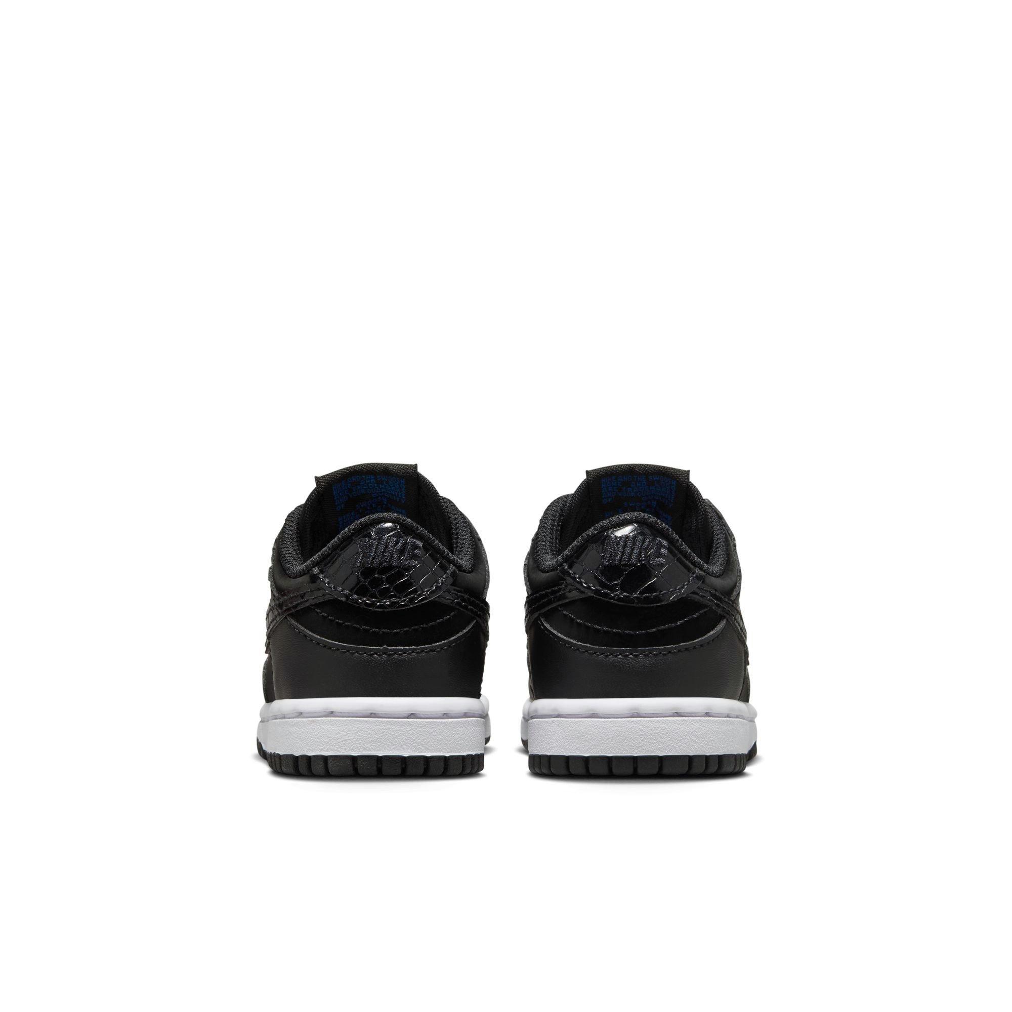 Nike Dunk Low Toddler Kids' "Black/White/Game Royal" Shoe