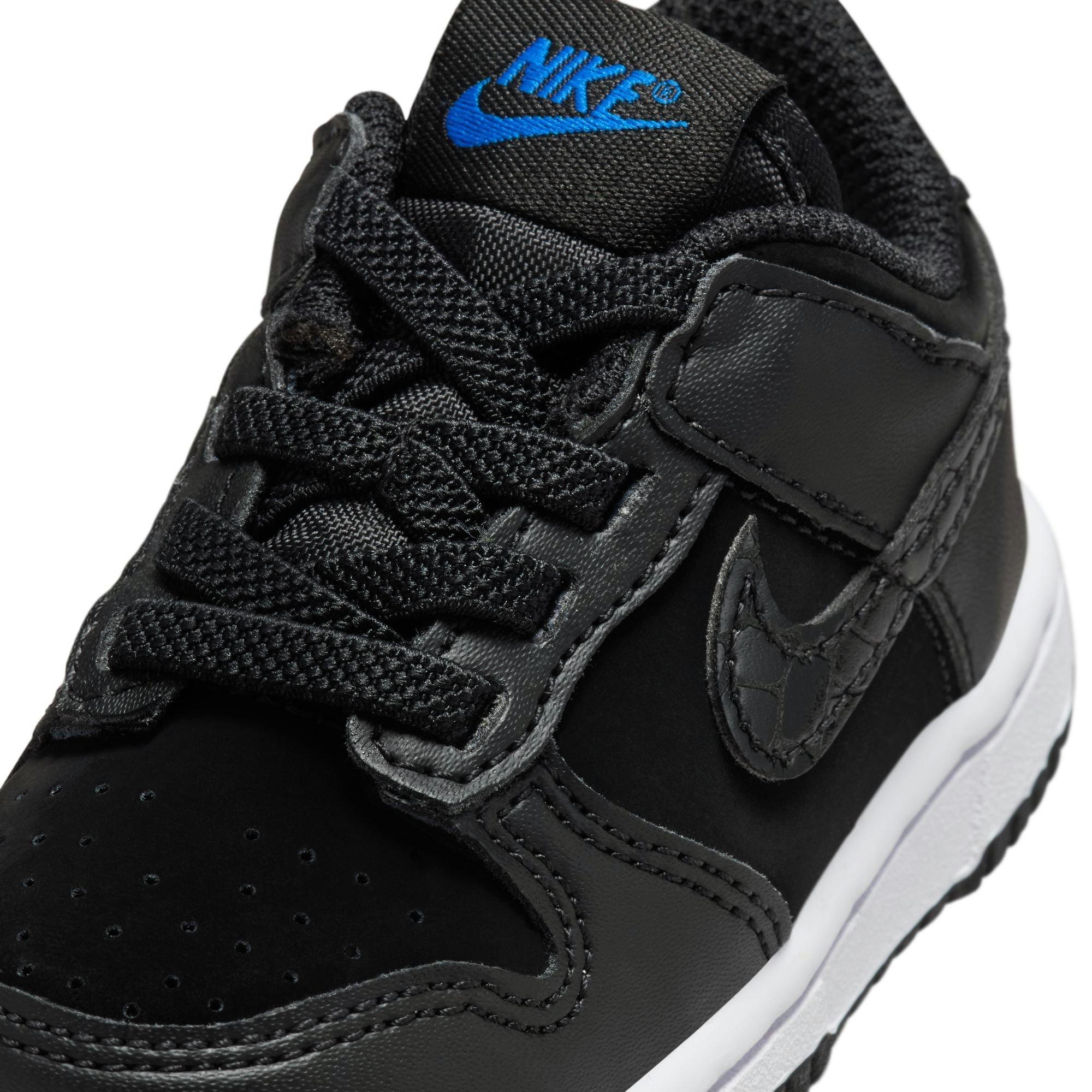 Nike Dunk Low Toddler Kids' "Black/White/Game Royal" Shoe