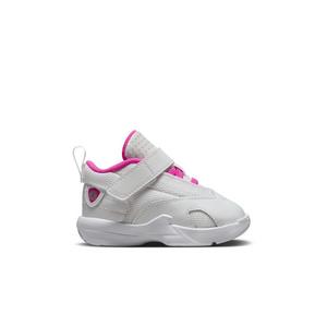 Jordan Max Aura 6 "White/Fire Pink" Toddler Girls' Shoe