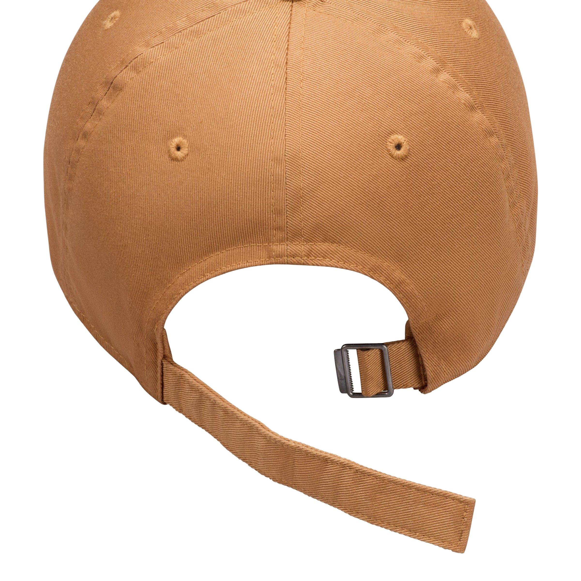 Nike Club Unstructured Futura Wash Cap-Beige - BROWN Thumbnail View 3