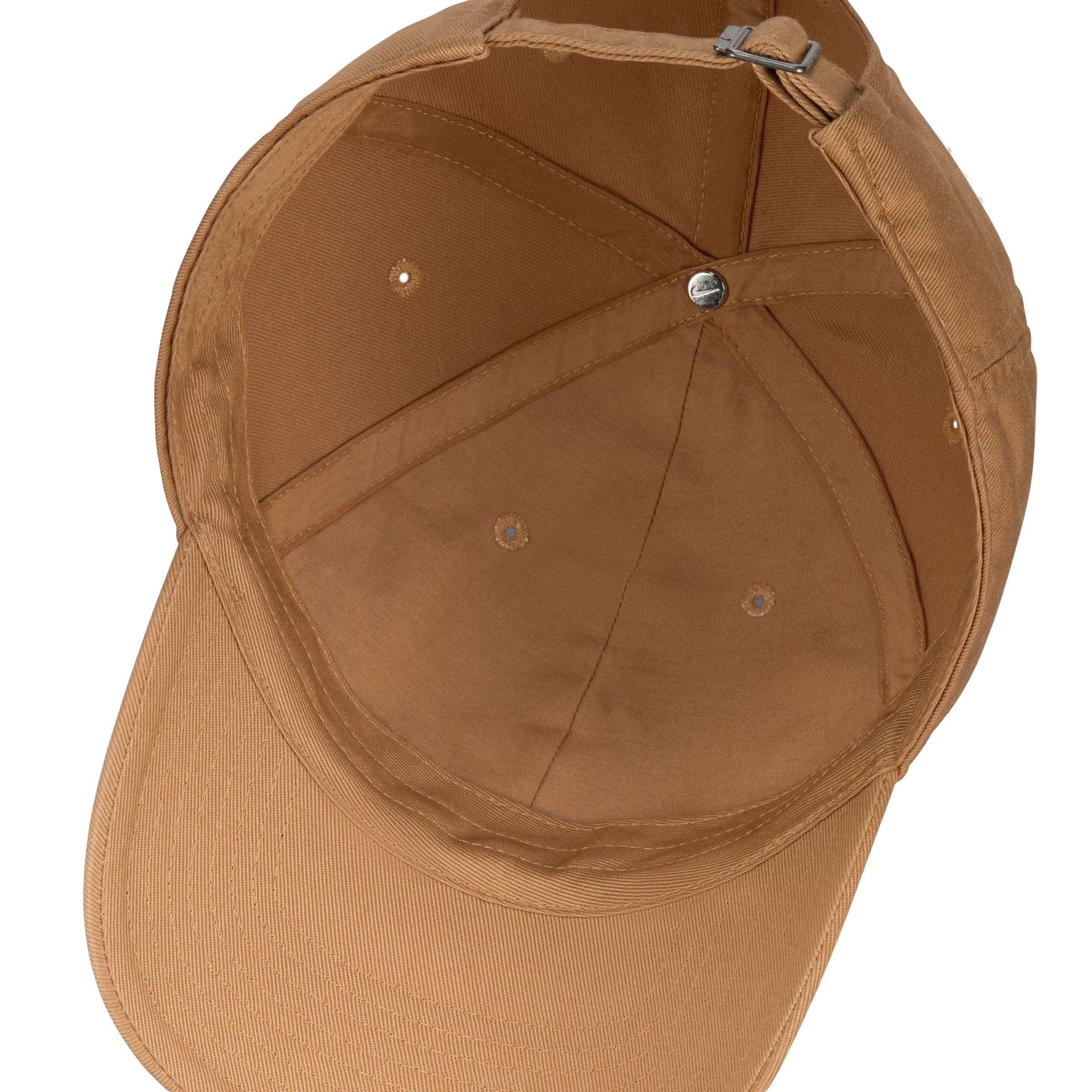 Nike Club Unstructured Futura Wash Cap-Beige - BROWN Thumbnail View 4