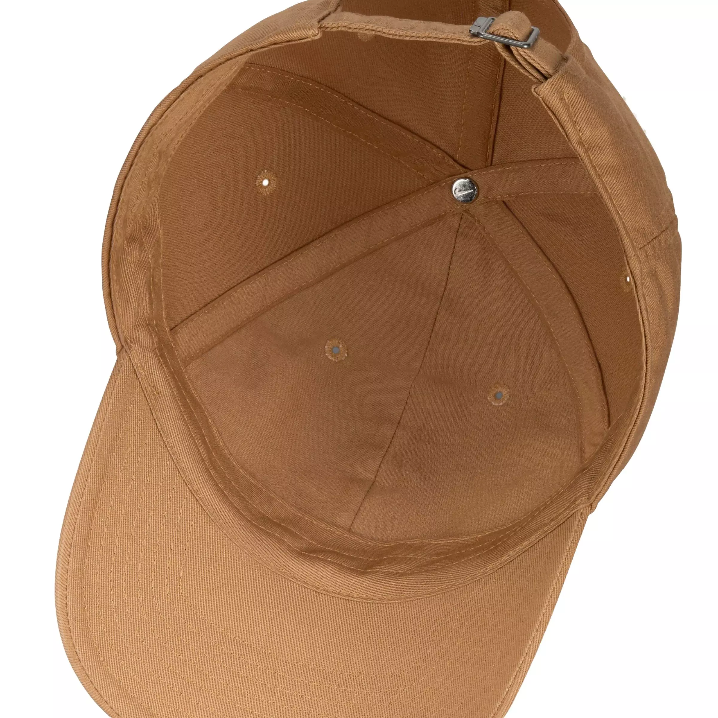 Nike Club Unstructured Futura Wash Cap-Beige - BROWN