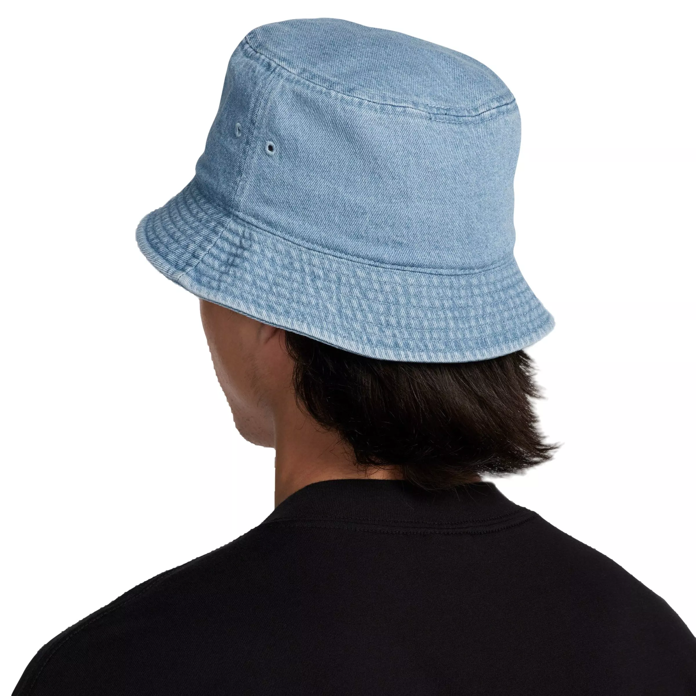 Nike Apex Denim Bucket Hat-Blue - BLUE