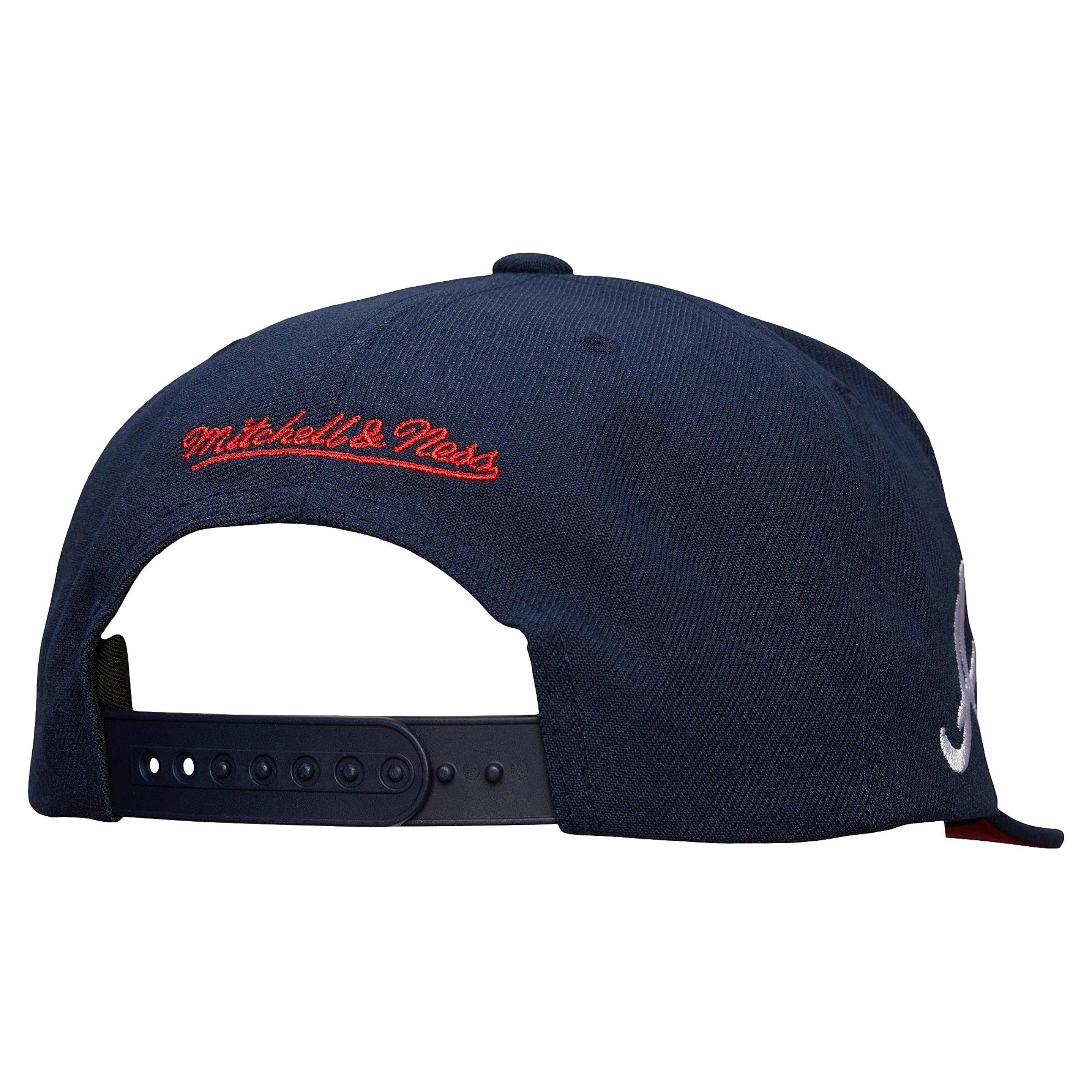 Mitchell and Ness Atlanta Braves Tagged Snapback Hat