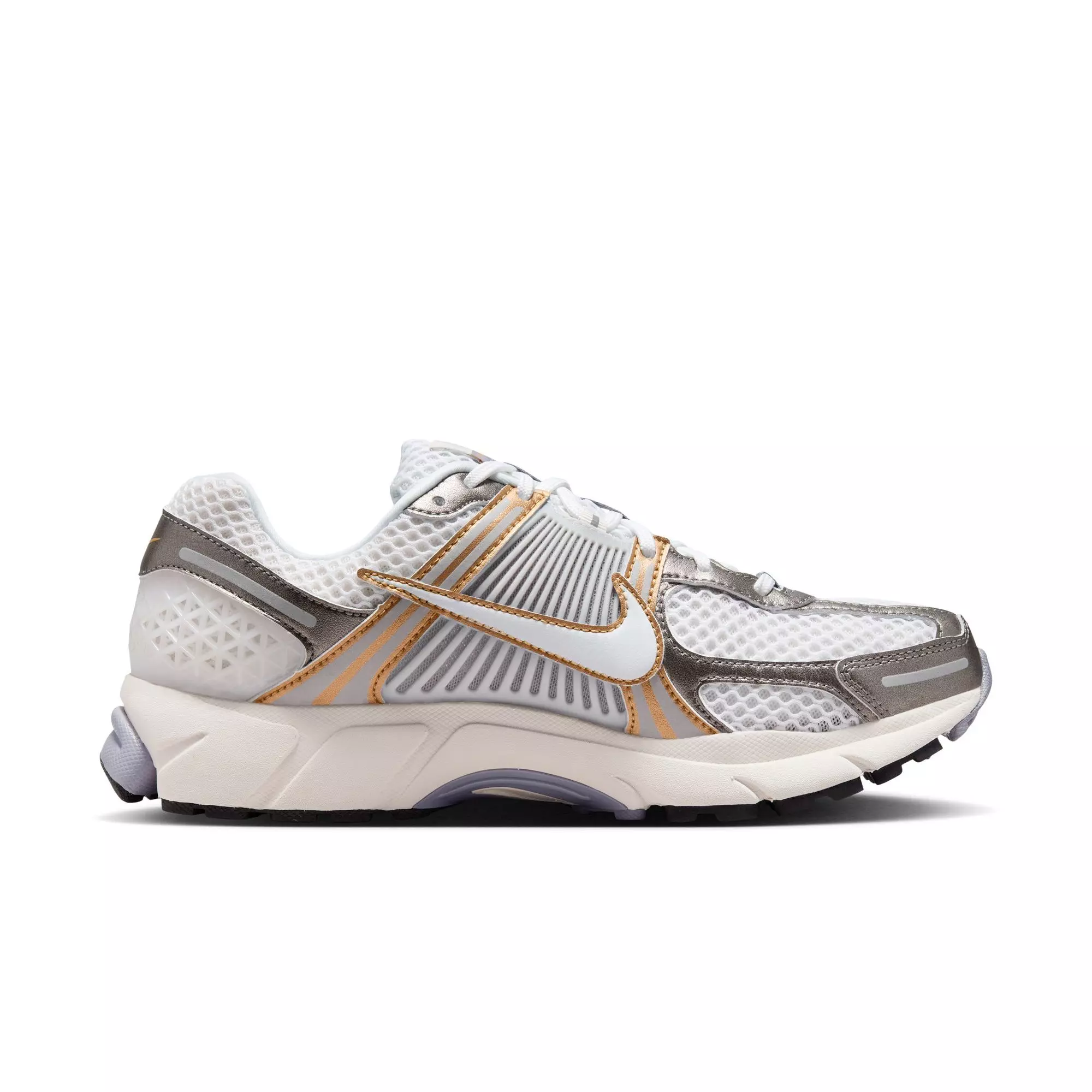 Nike Zoom Vomero 5 "Platinum Tint/White/MTLC Pewter" Men's Shoe - WHITE/BLACK/GREY