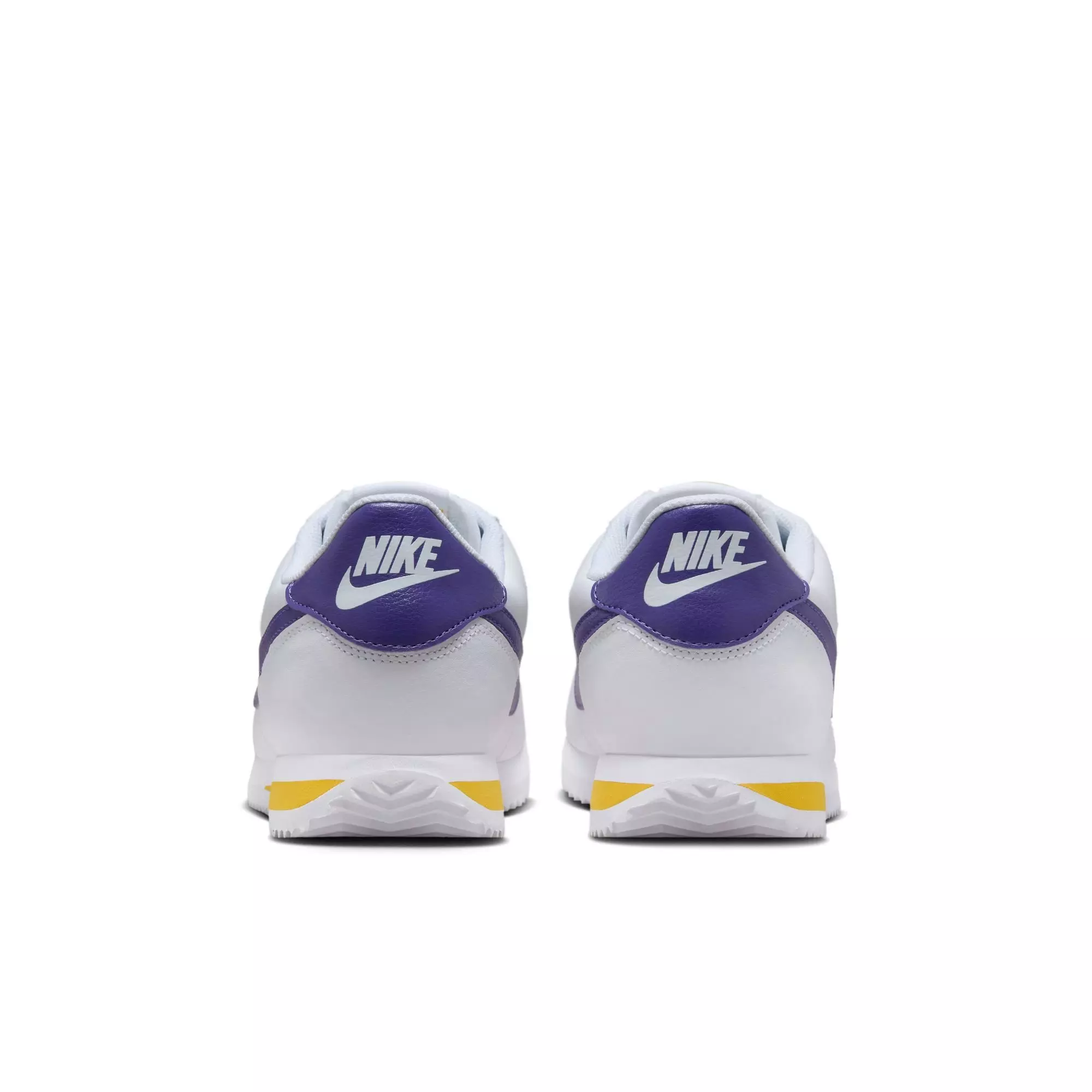 Nike Cortez "White/Varsity Purple/Varsity Maize" Men's Shoe - WHITE/PURPLE