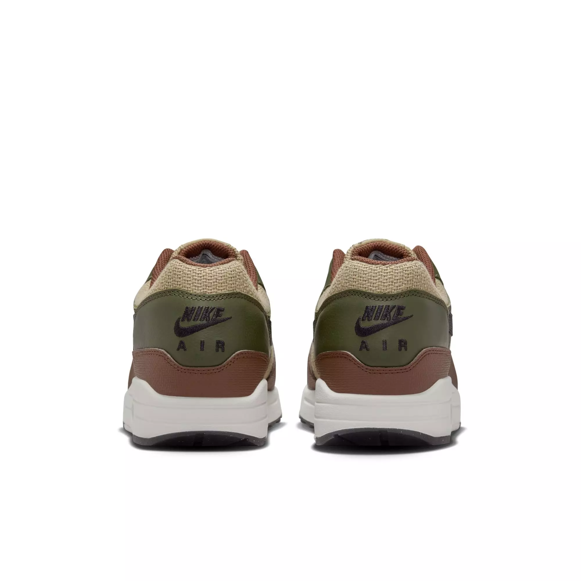 Nike Air Max 1 Essential Premium "Neutral Olive/Black/Cargo Khaki" Men's Shoe - OLIVE/BLACK