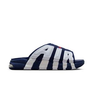 Nike Air More Uptempo "Midnight Navy/University Red/Clear/White" Men's Slide