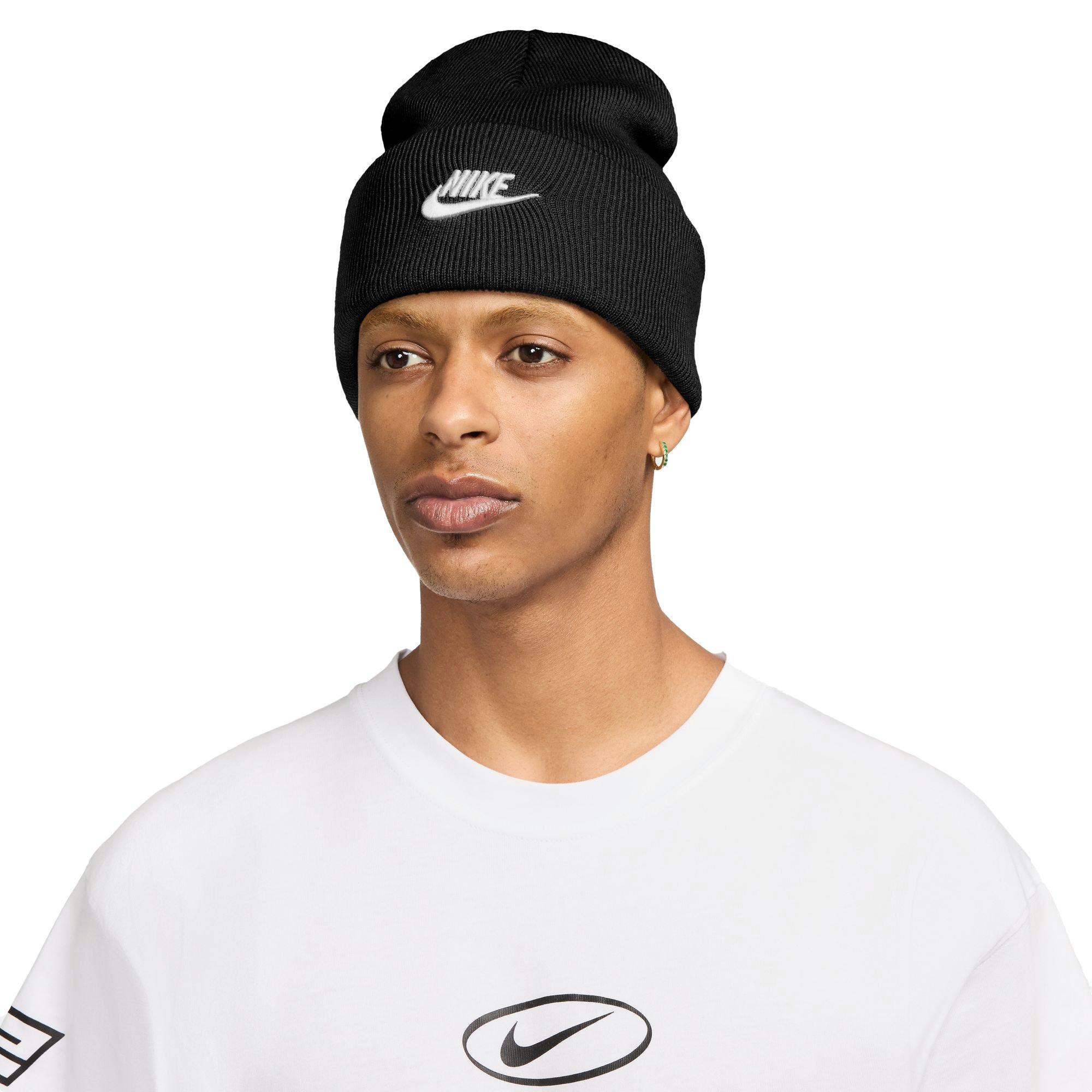 Nike Peak Futura Beanie - Black - BLACK Thumbnail View 1